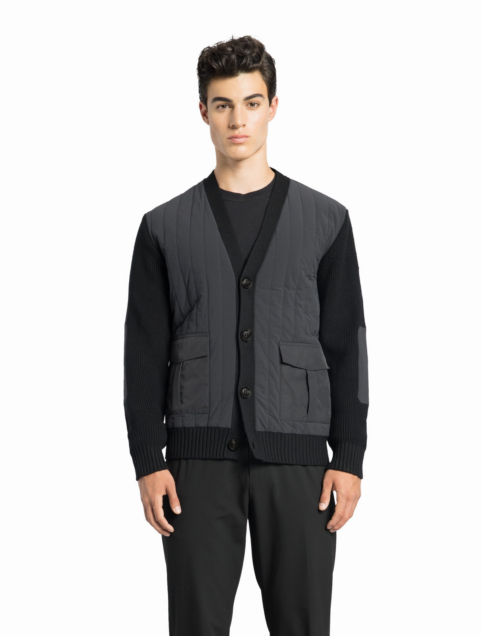 Watson Men's Hybrid V-Neck Sweater Autumn Wear