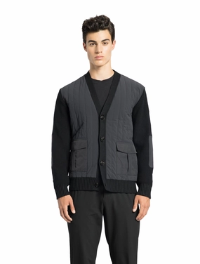 Compression Fold Design Watson Men's Hybrid V-Neck Sweater