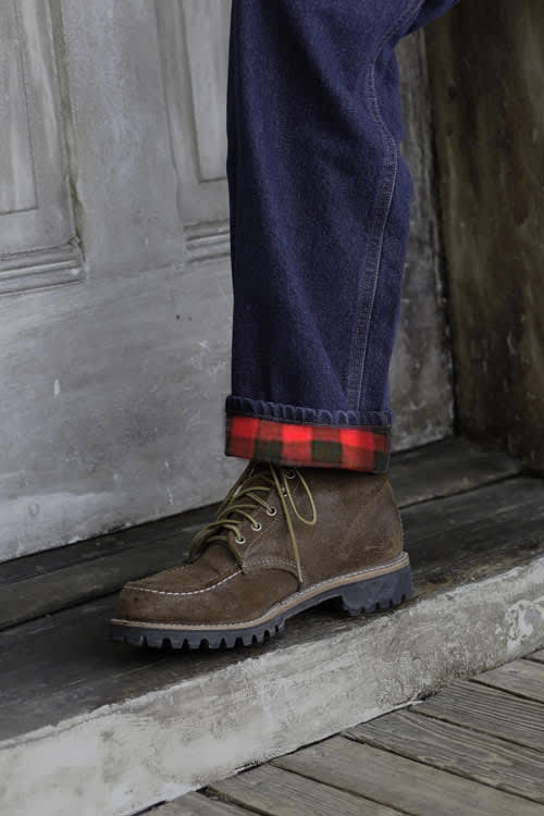 Home Comfort Autumn Days Elegant Go-To Choice Flannel Lined Hybrid Carpenter Jean - Dark Stonewash