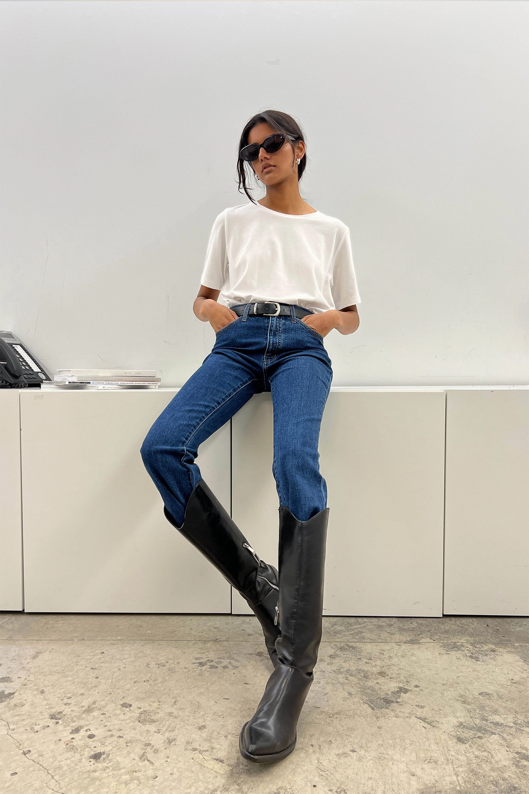 FLARE JEAN Flat Lock Seams