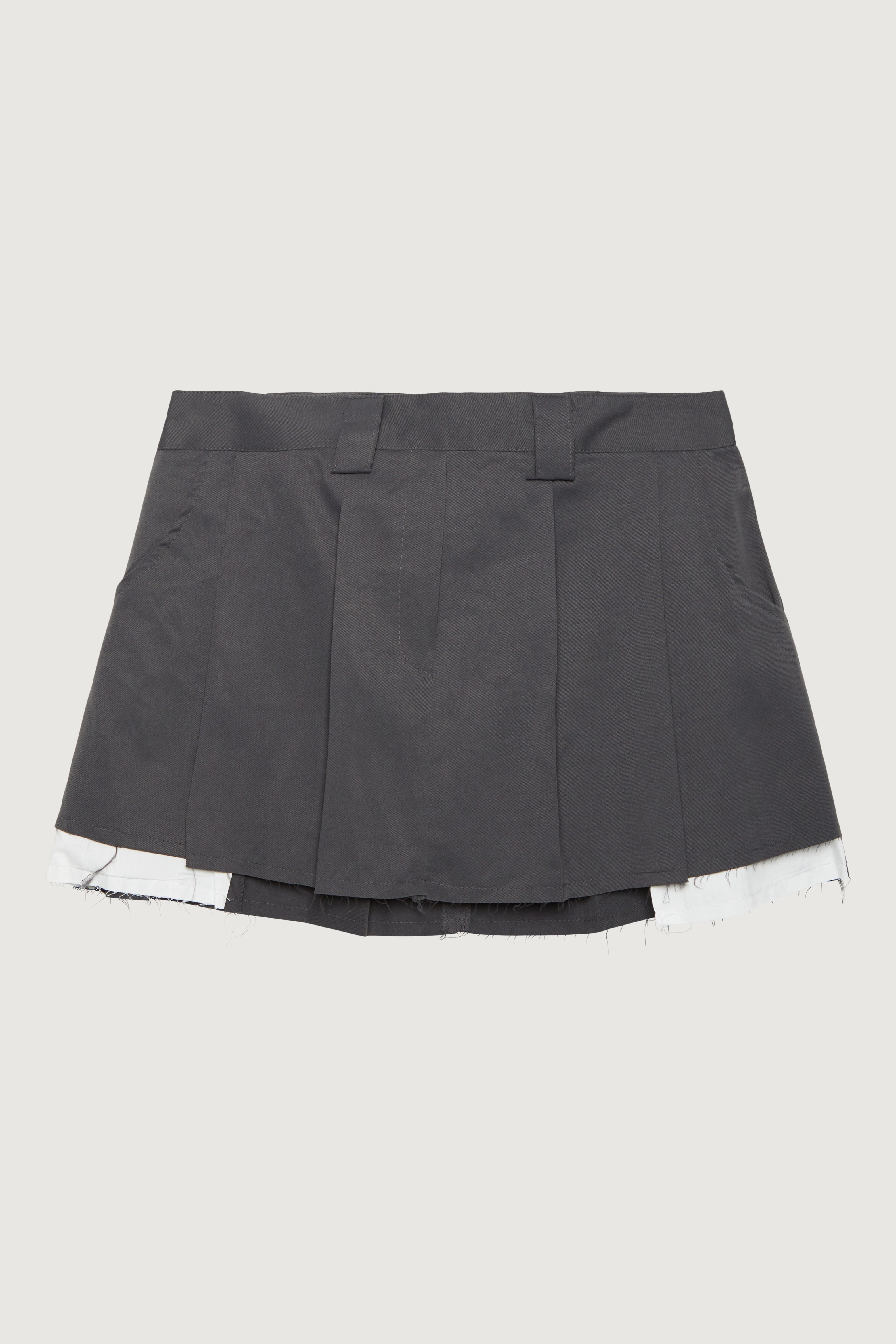 Soft Focus Eco Friendly PLEATED MINI SKIRT