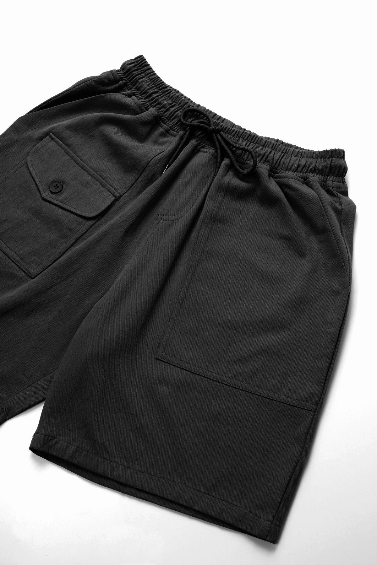 Blacksmith - Beach Cargo Shorts - Black Chill Wear Stretch Comfort