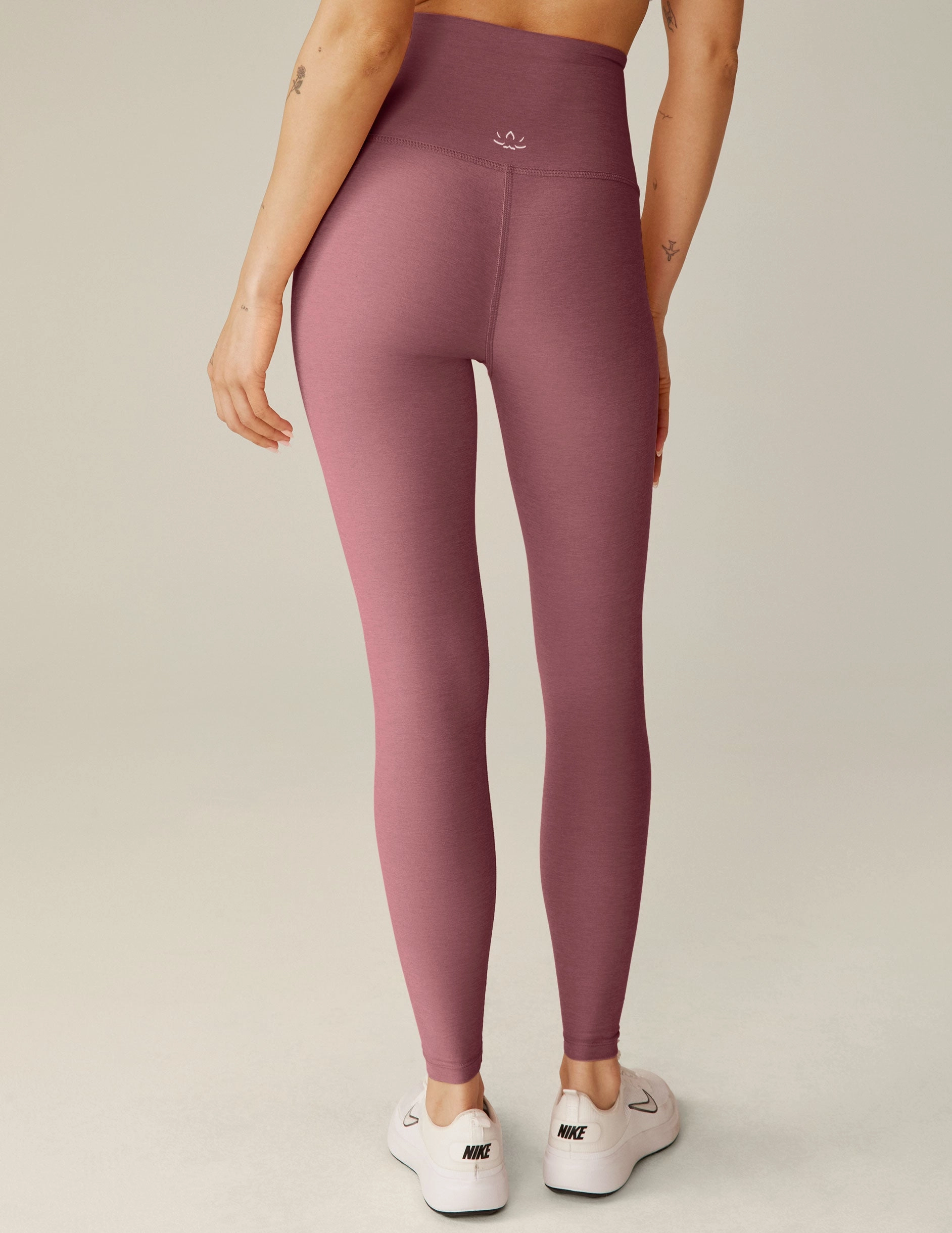 Spacedye Caught In The Midi High Waisted Legging Durable Stitch For Adults Tall Fit Double Layer