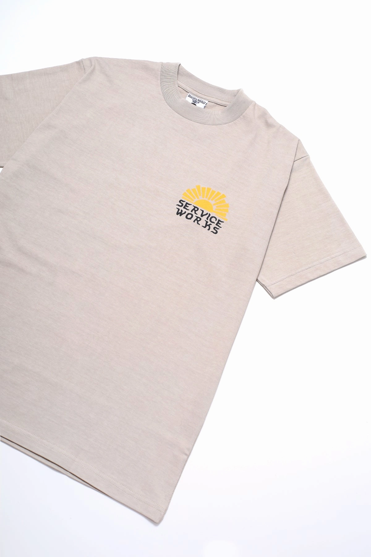 Summer Style Service Works - Sunny Side Up Tee - Stone