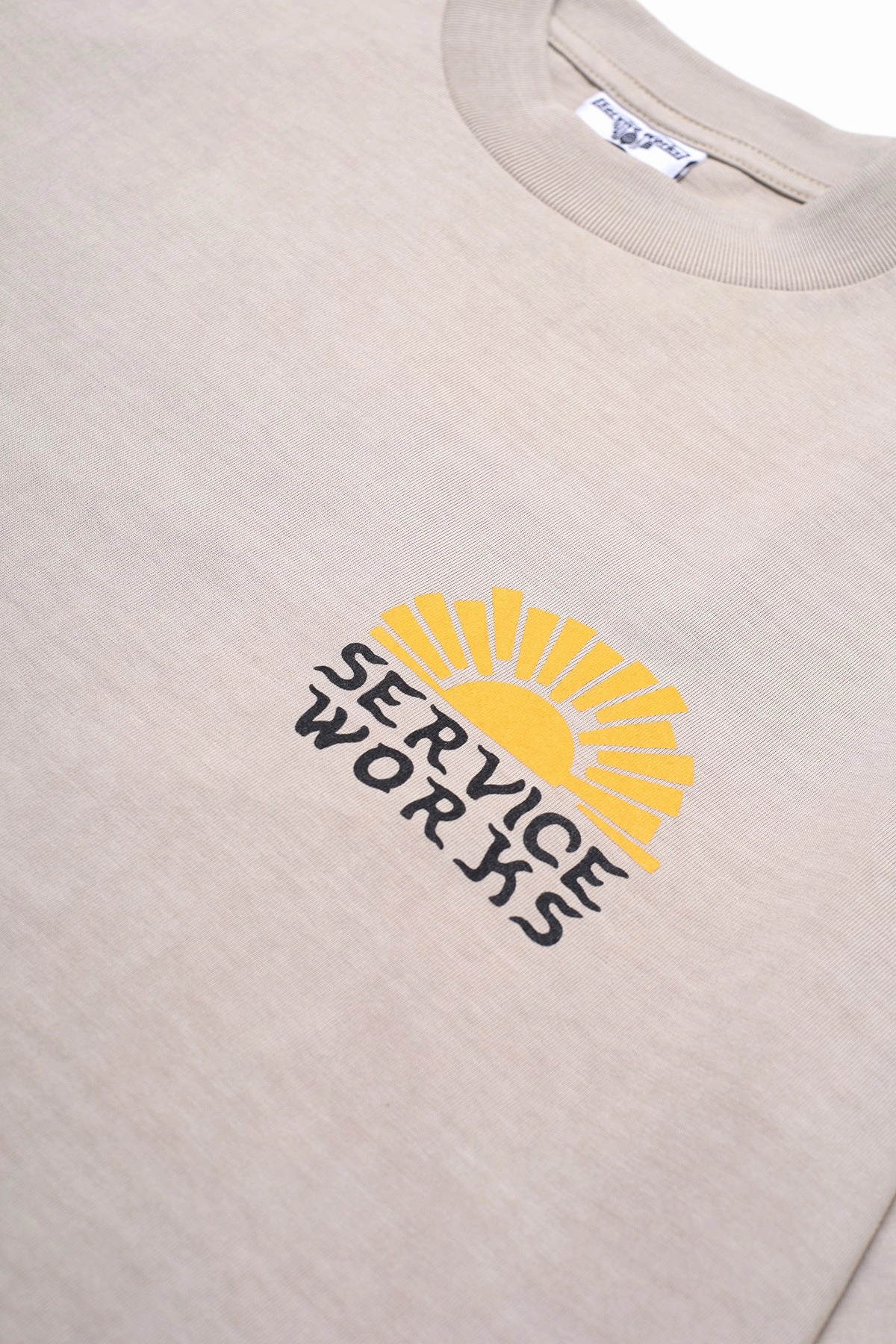 Service Works - Sunny Side Up Tee - Stone Layering Must-Have Relaxed Smart