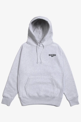 Sporty Style Simple Warmth Service Works - Heavyweight Logo Hoodie - Grey