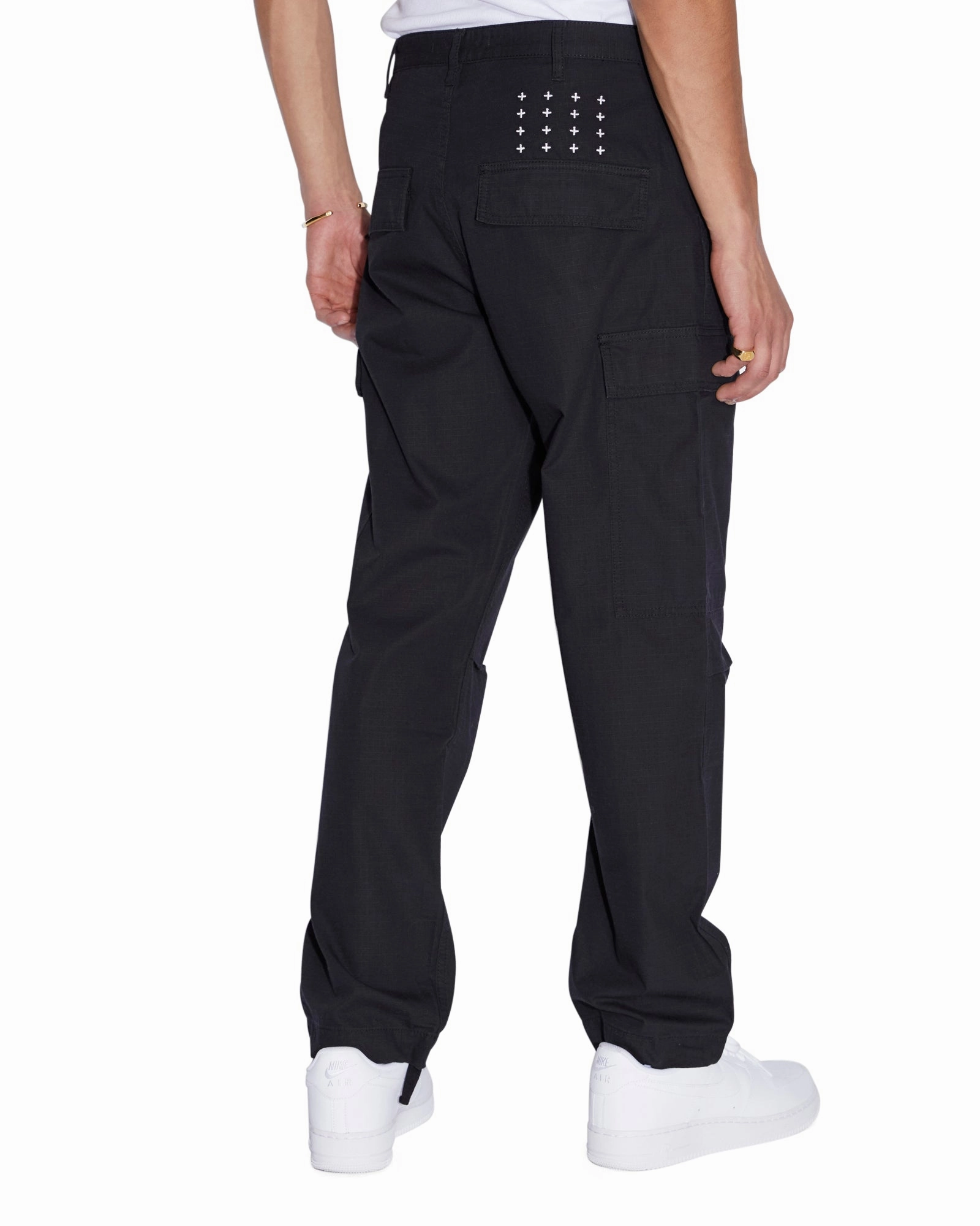 Anti Static Finish FUGITIVE CARGO PANT BLACK