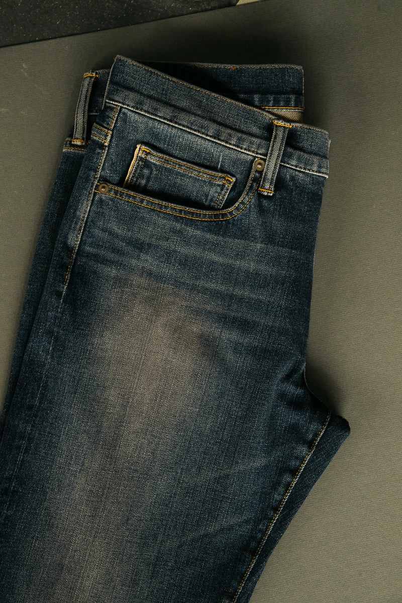 The Hammer Straight- Rain 10.5oz Selvedge Durable piece High Durability