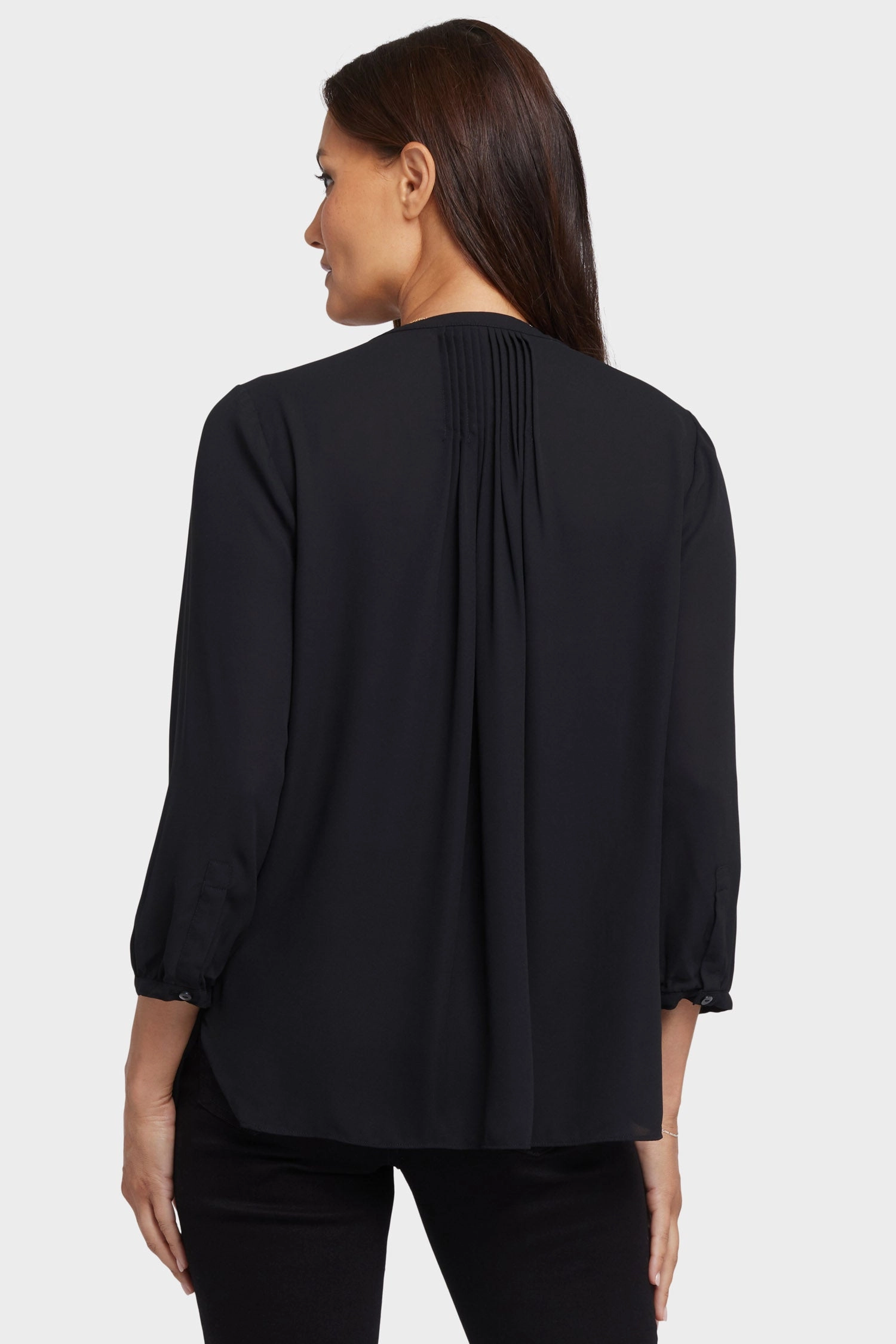 Pintuck Blouse - Black Weekend Vibes