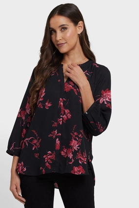 Pintuck Blouse - Vivienne All-Occasion Wear High-End Look
