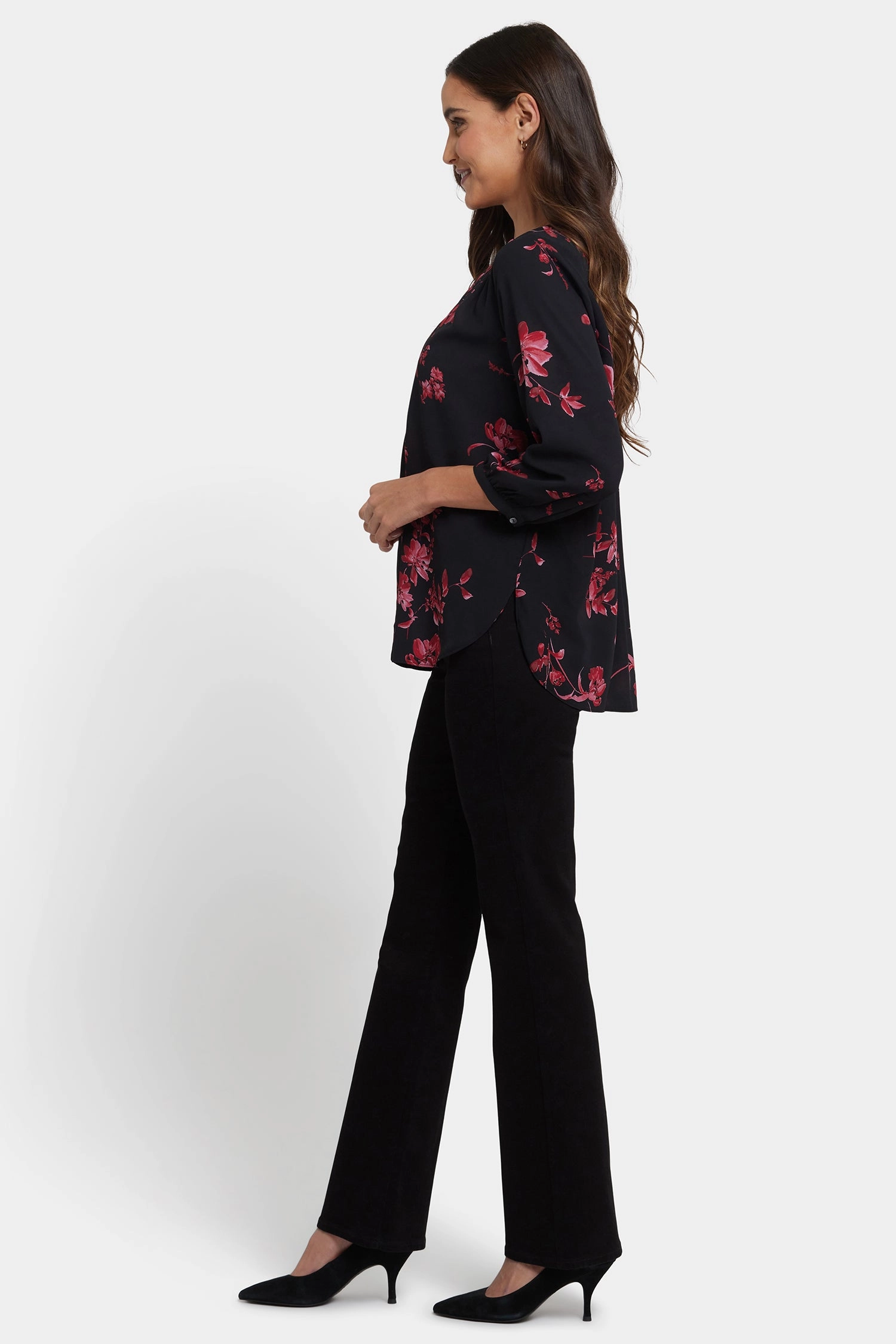Conference Appropriate Chill Layer Pintuck Blouse - Vivienne