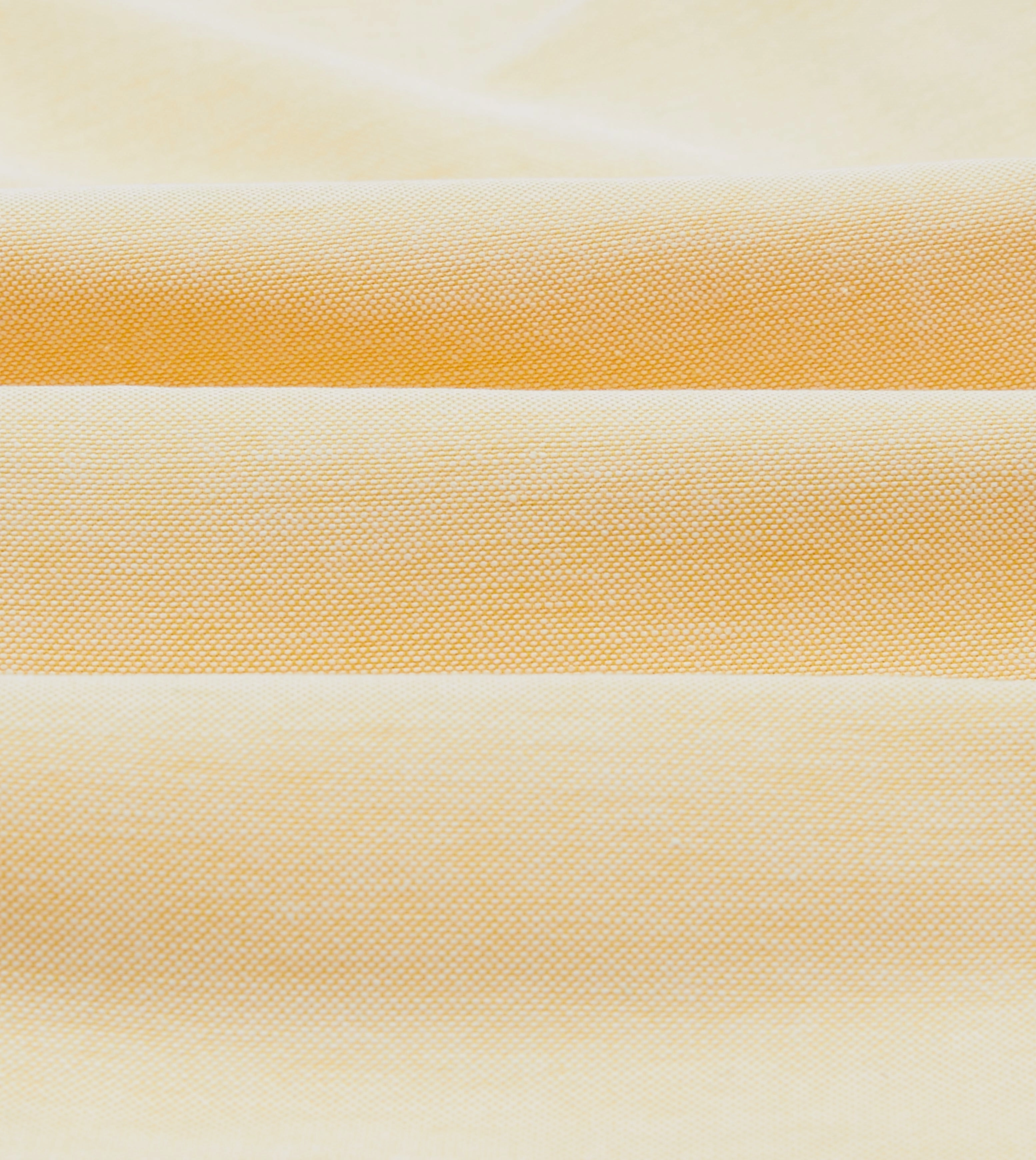 Compact Fold Design formal dinner Yellow Cotton Oxford Cloth Button-Down Shirt