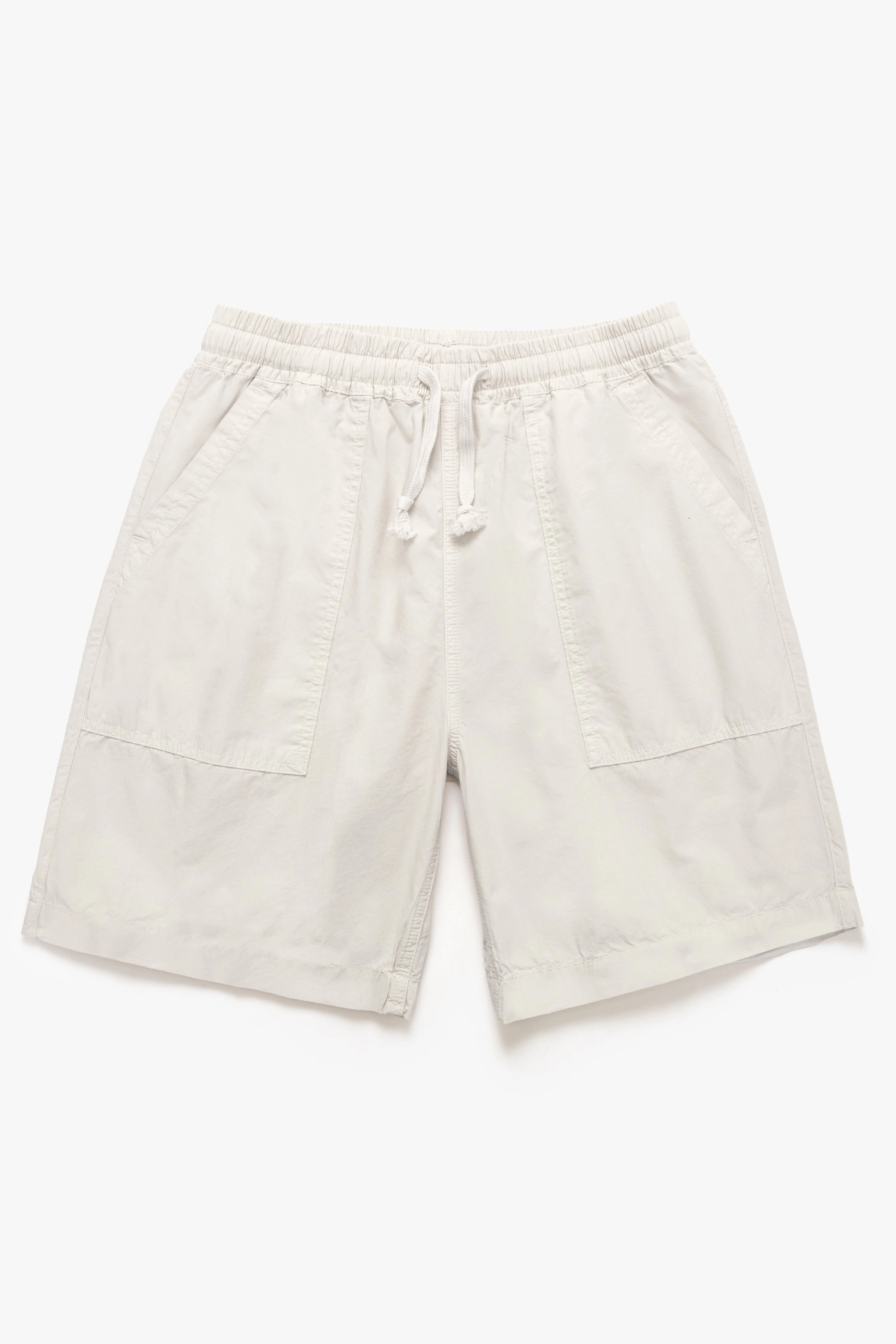 Service Works - Poplin Chef Shorts - Salt warm tones