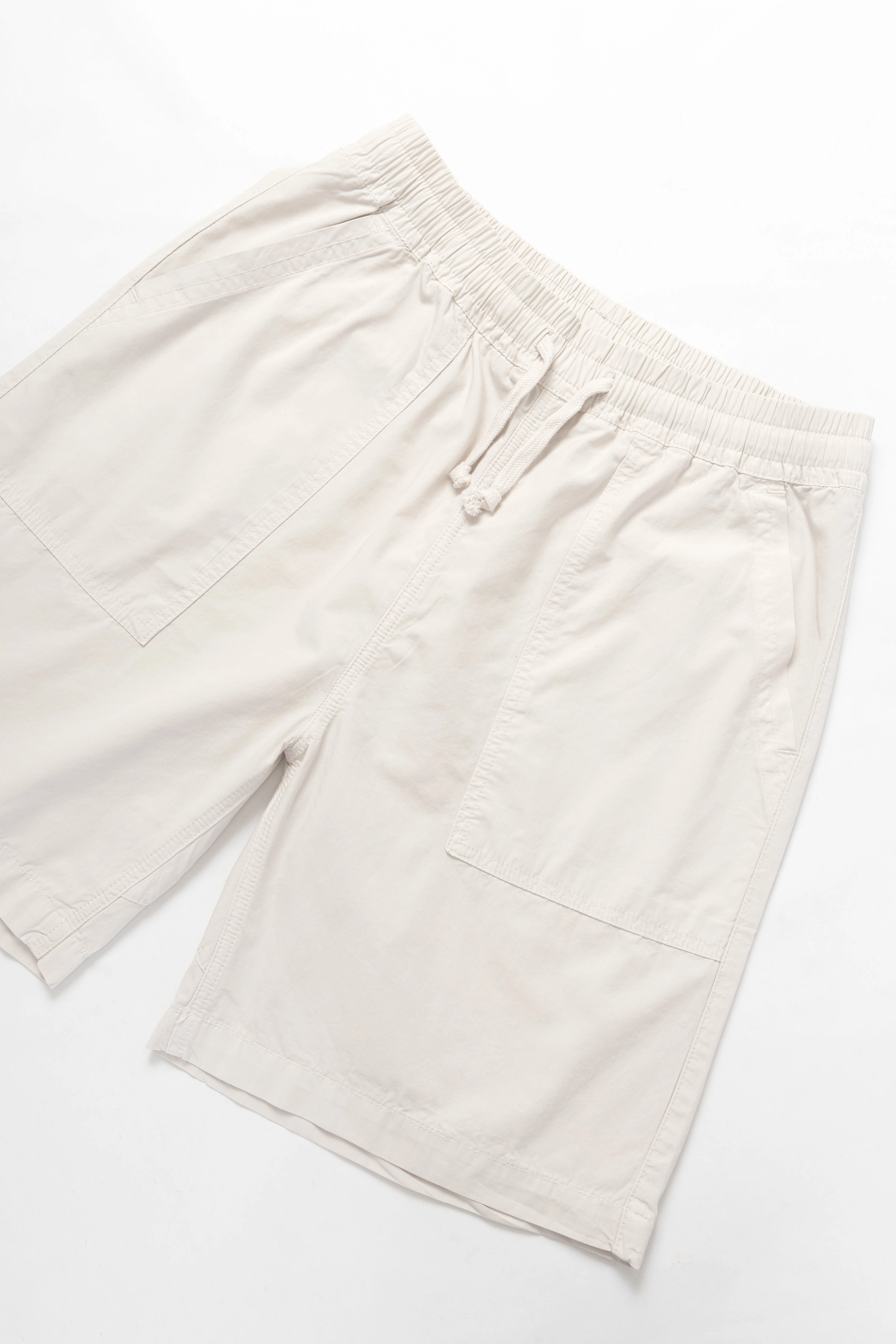 Summer Comfort Breathable layers Service Works - Poplin Chef Shorts - Salt