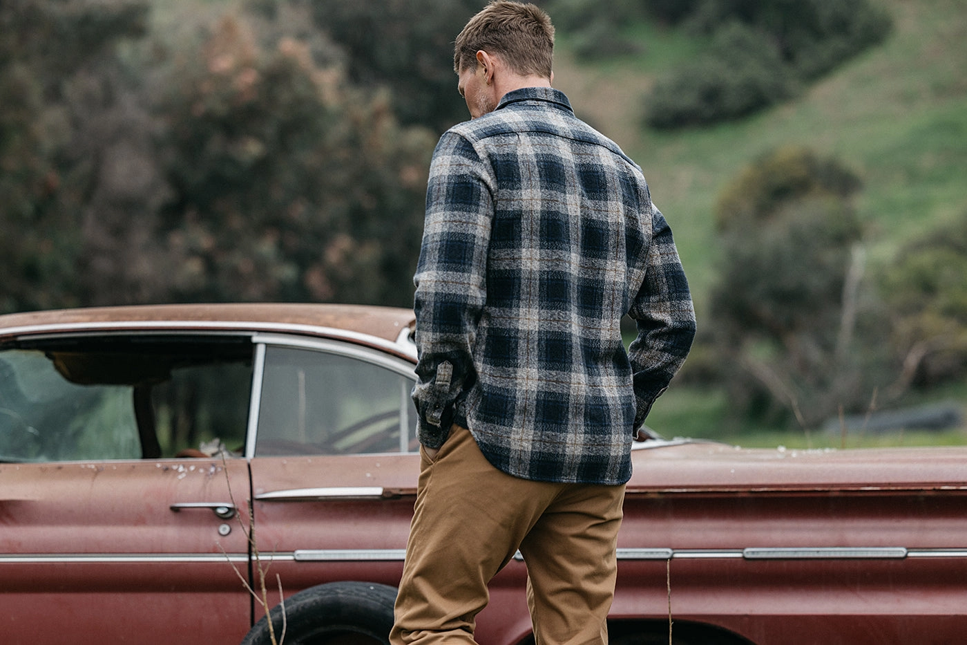 BBQ Party Odorless Binding Tape The Ripper Triple Twisted Plaid - Midnight Frost