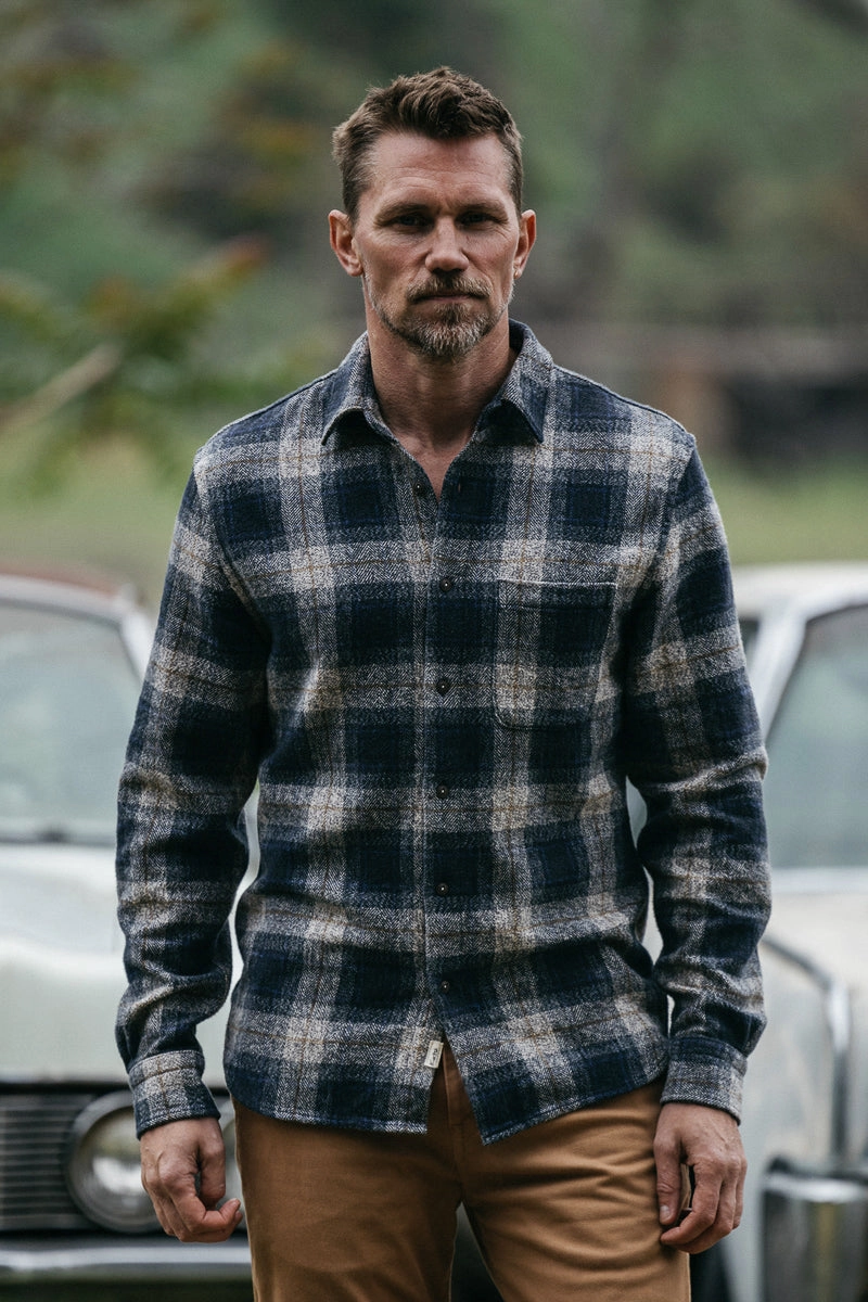 Pastel Shade The Ripper Triple Twisted Plaid - Midnight Frost