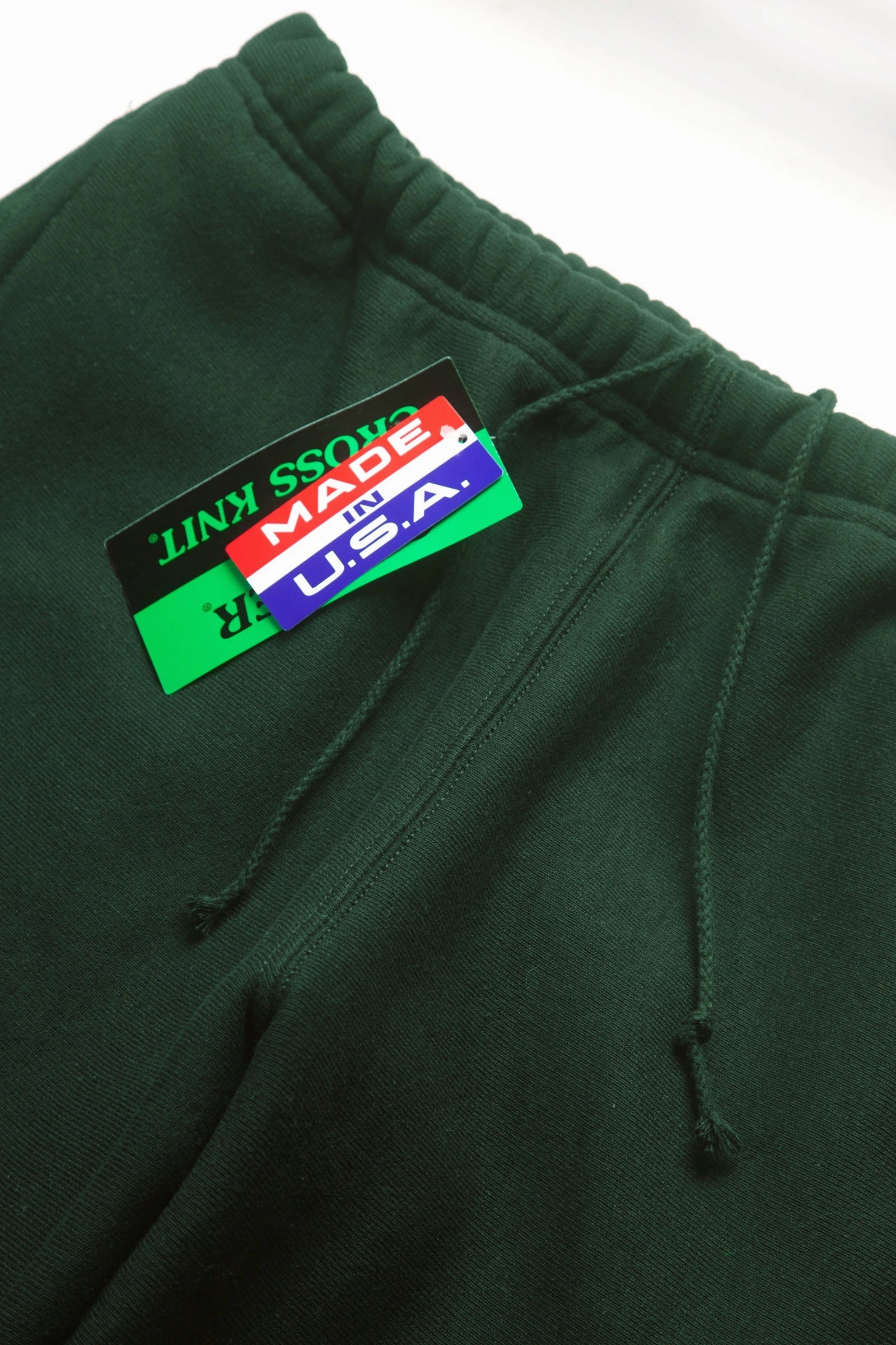 Bias Cut Hem Details Camber USA - 233 12oz Sweatpants - Forest Green