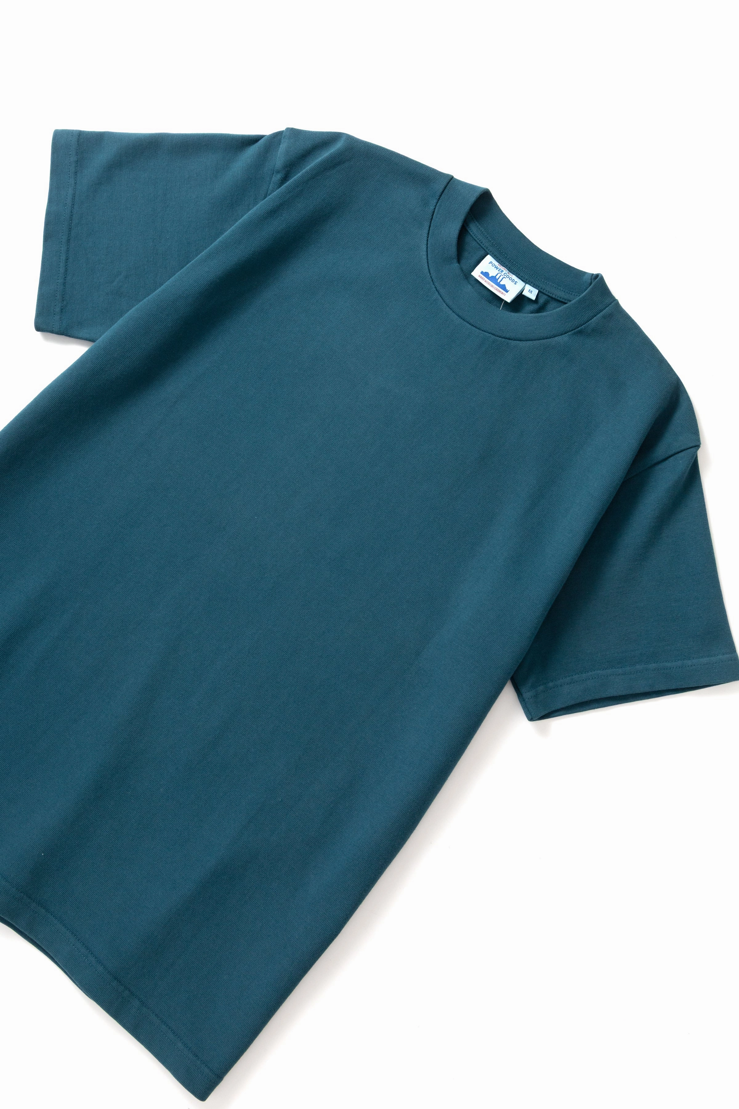 Power Goods - Super Weight T-Shirt - Harbour Trendy Comfort Wear Vintage Wash Effect