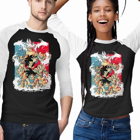 Sports Apparel Heather Texture Finish Goku Transforms