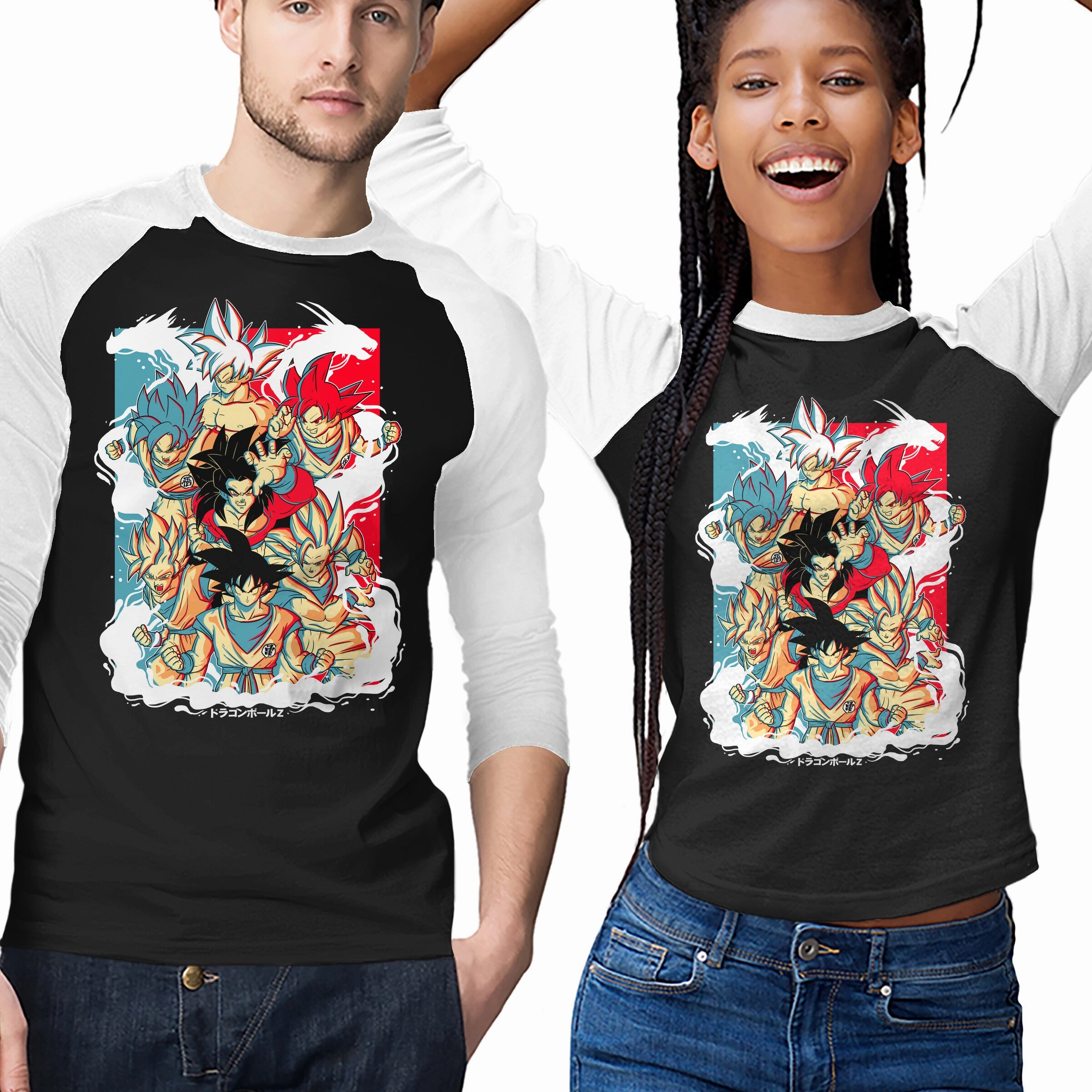 Ribbed Collar Design Goku Transforms