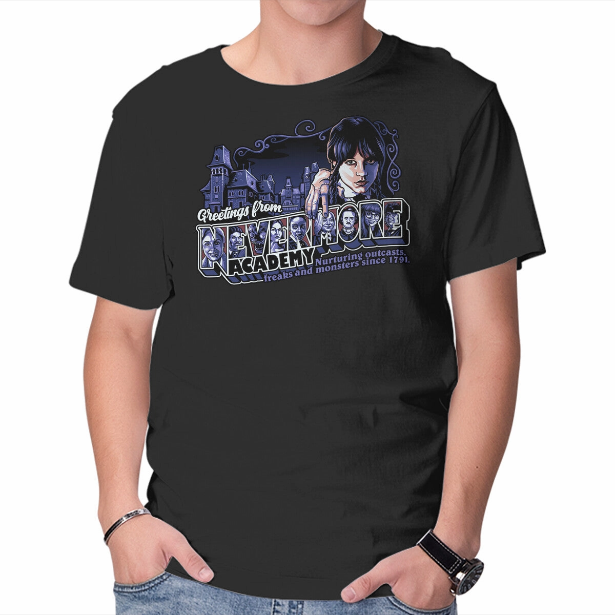 Sporty Active Wear Greetings From Nevermore