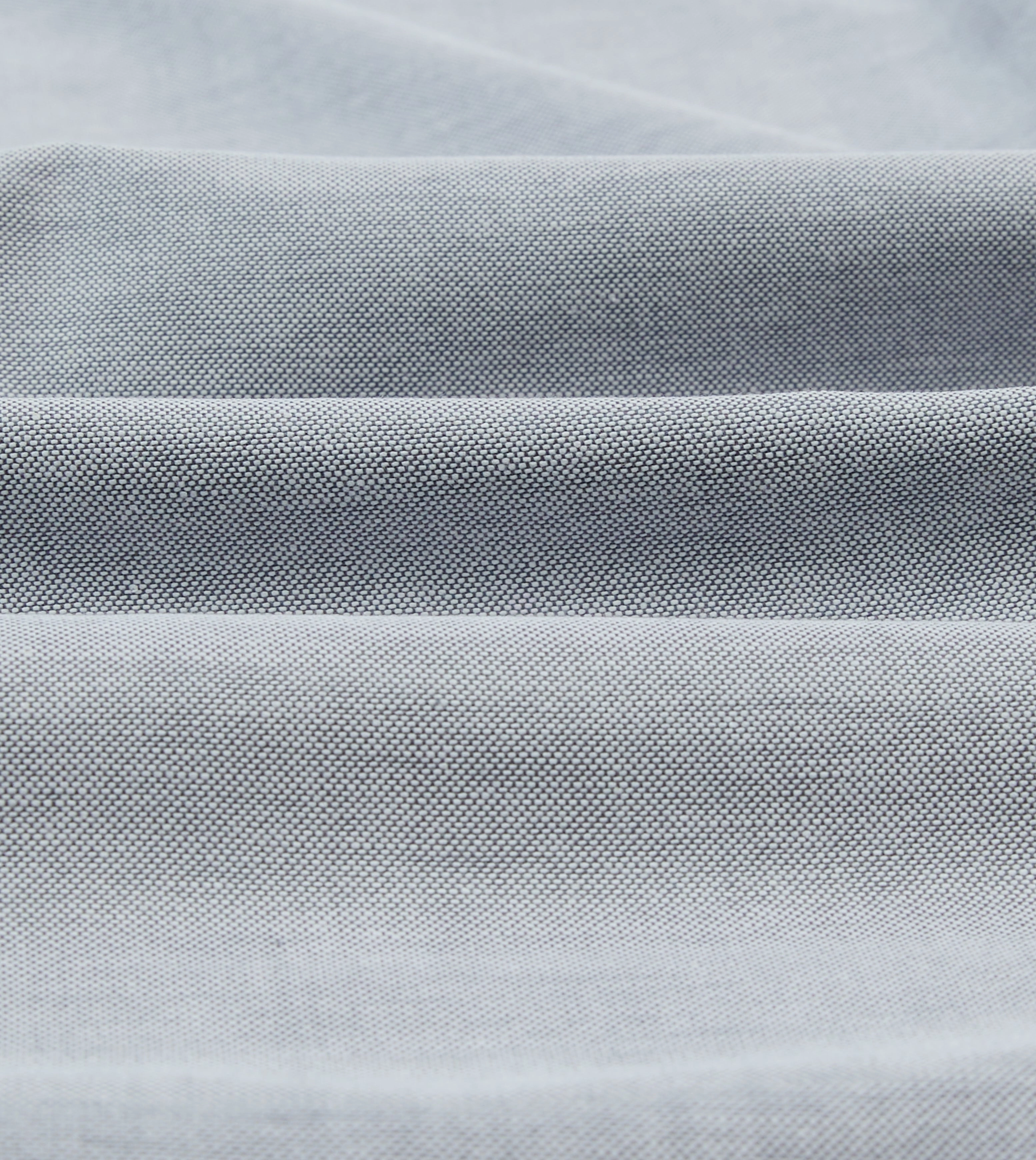 Mountain Escape Grey Cotton Oxford Cloth Button-Down Shirt