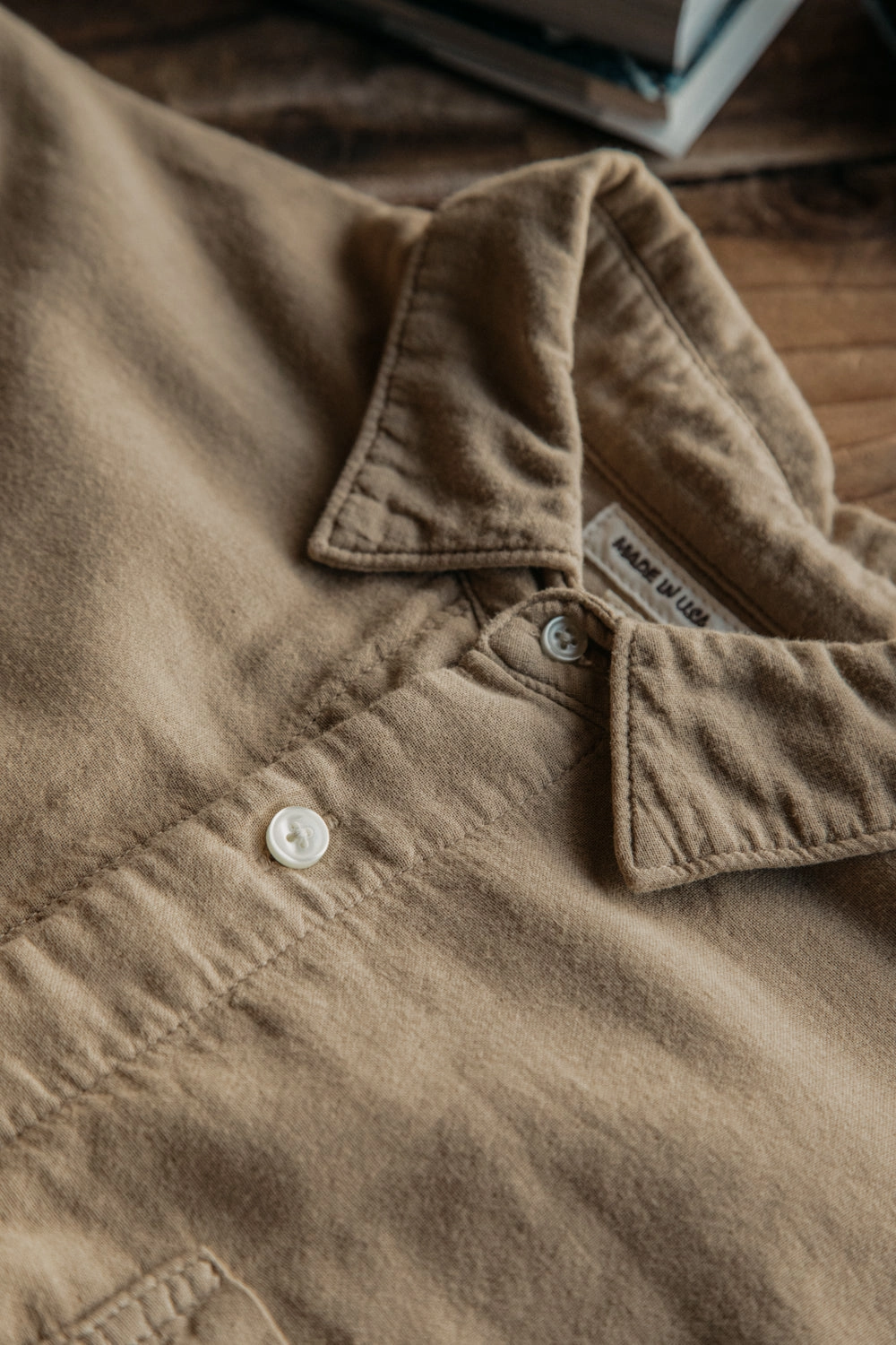 The Ripper Double Gauze Organic Cotton Shirt - Sand All-Weather Wear Trendy designs