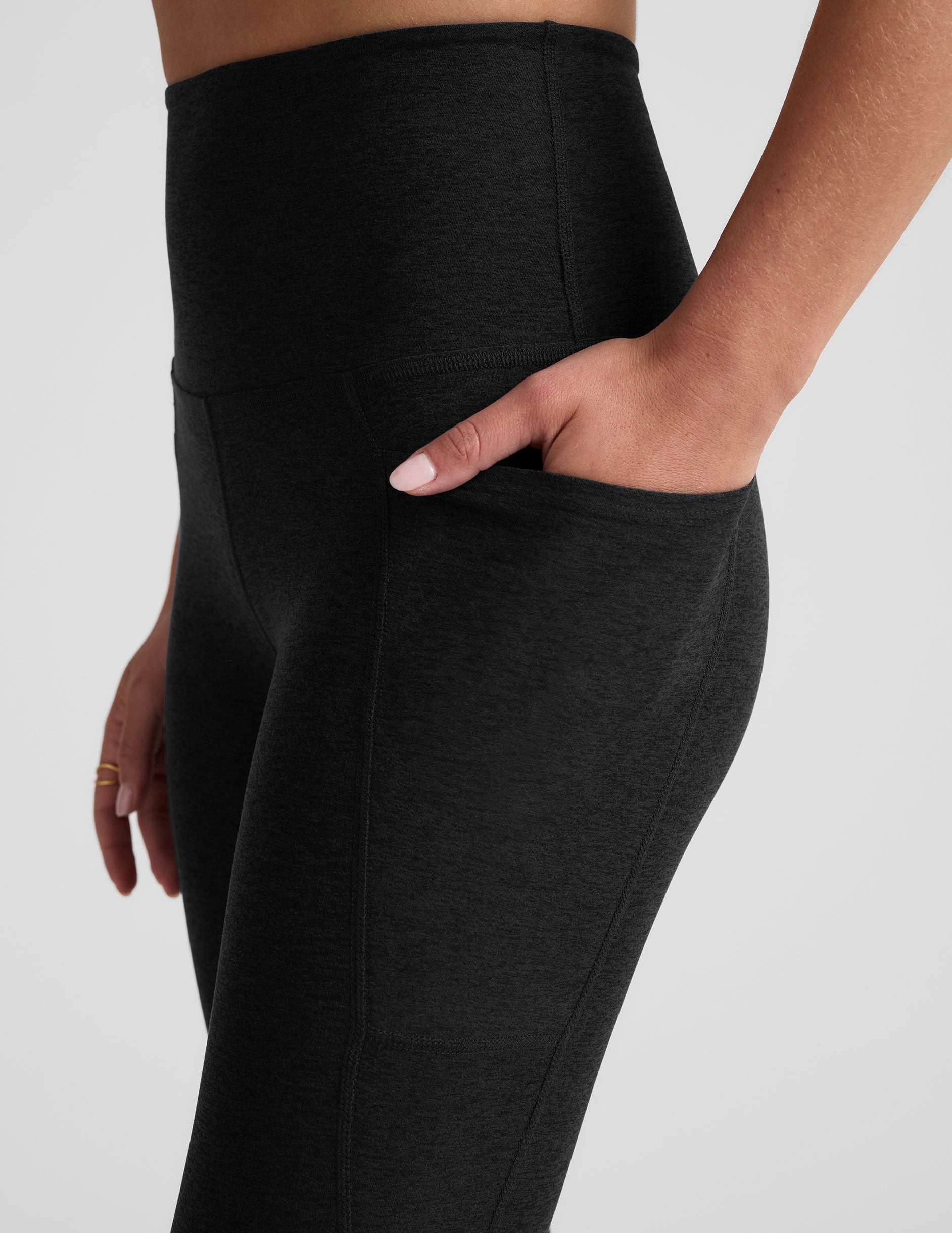 Spacedye Out Of Pocket High Waisted Midi Legging Total Comfort
