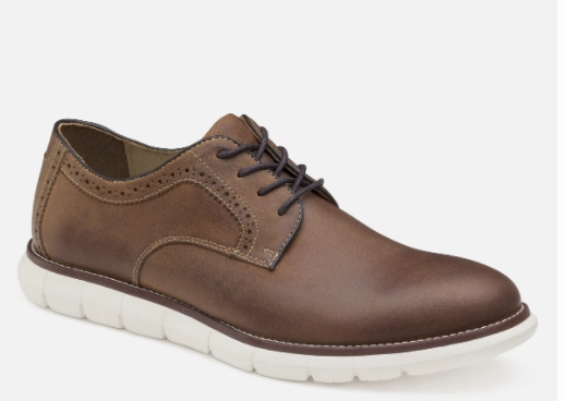 Sleek Construction HOLDEN PLAIN TOE  Tan I Johnston & Murphy