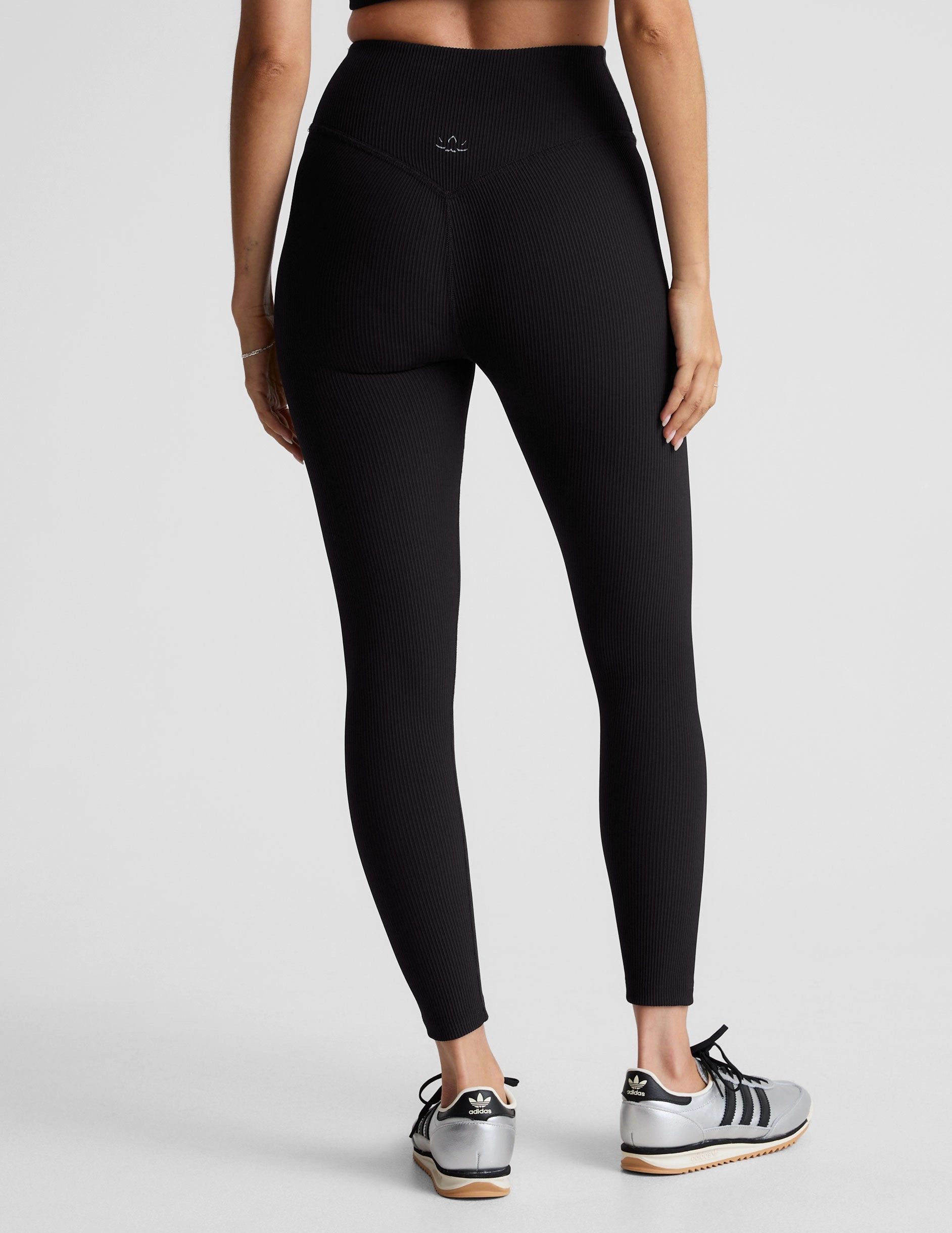 Impulse Ribbed Legging Non Slip Grip Waistband