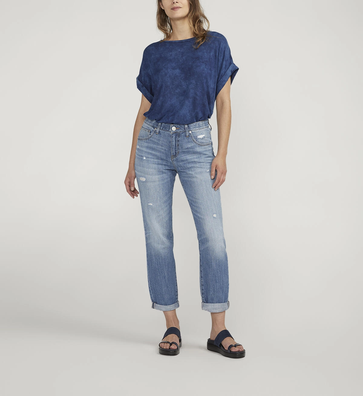Travel Ready JAG Carter Mid Rise Slim Leg Jeans