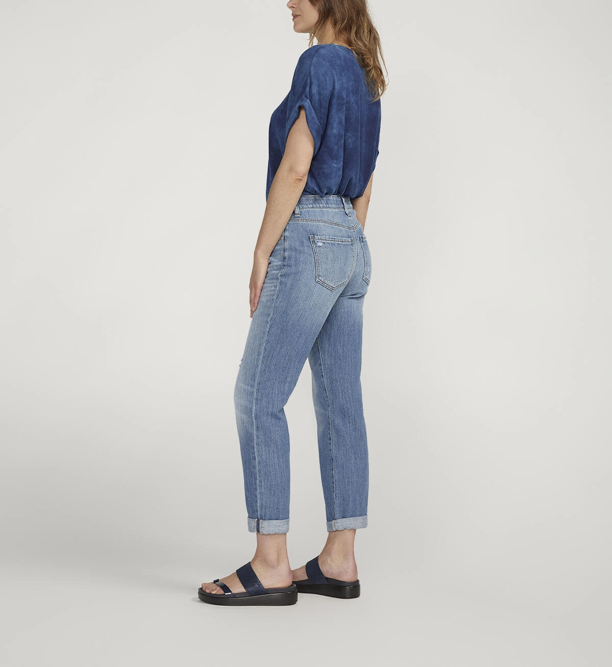 Minimalist Style Family Style Comfy Gym Ready Evening Stroll JAG Carter Mid Rise Slim Leg Jeans