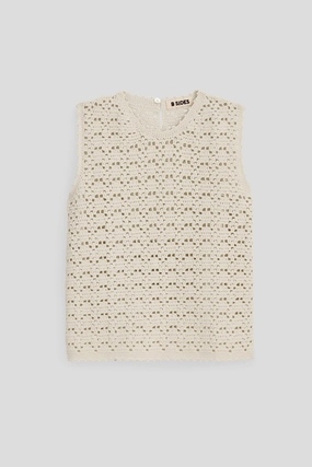 Joy Crochet Shell Ecr?? Snuggly Fit