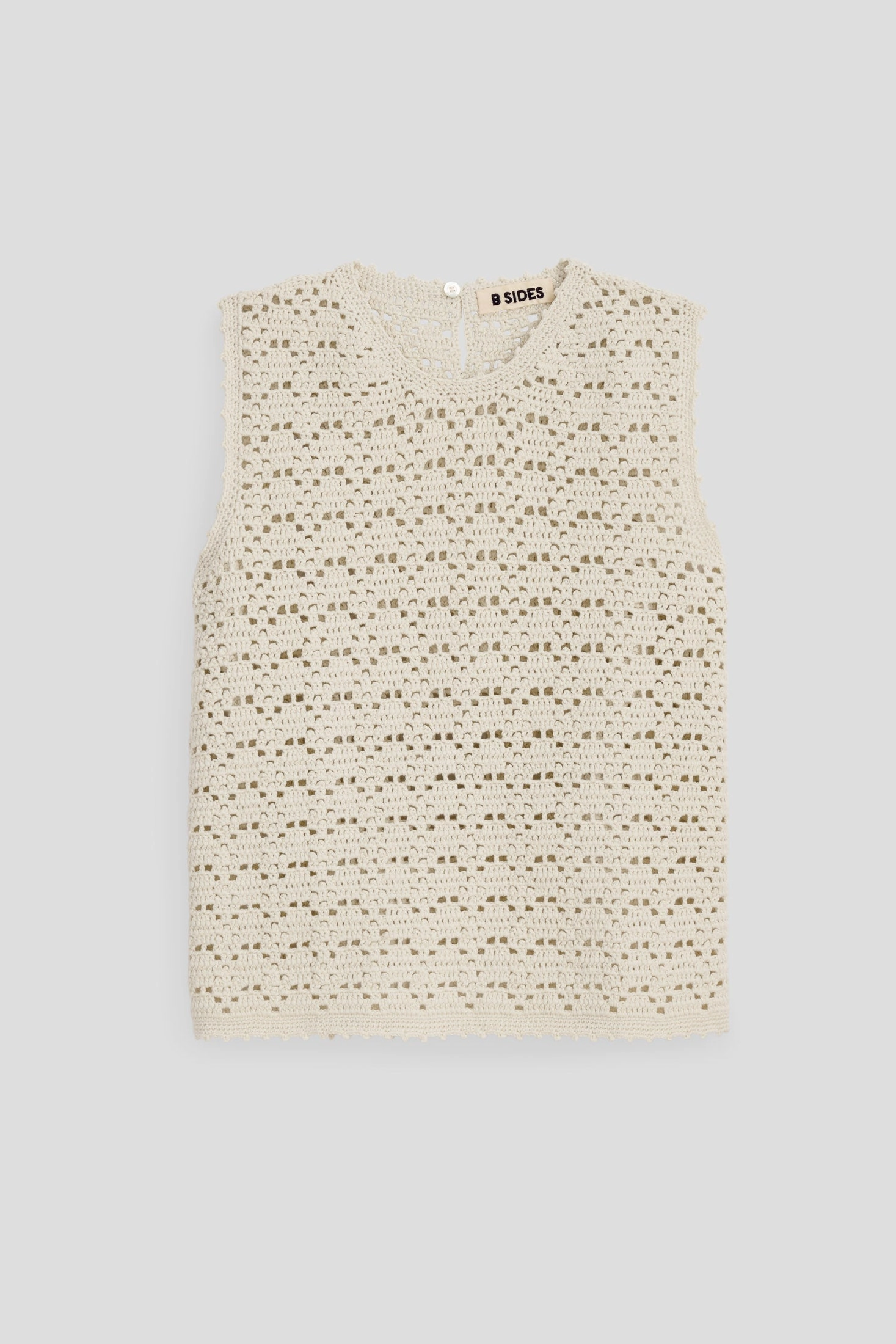 Joy Crochet Shell Ecr?? Snuggly Fit