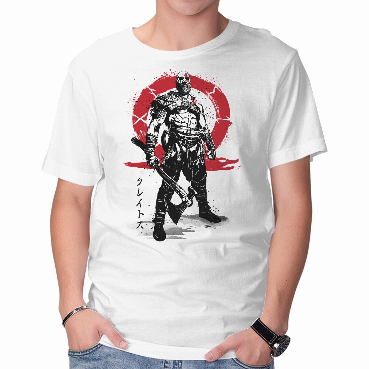 Floral Print Killer Of Gods Sumi-e