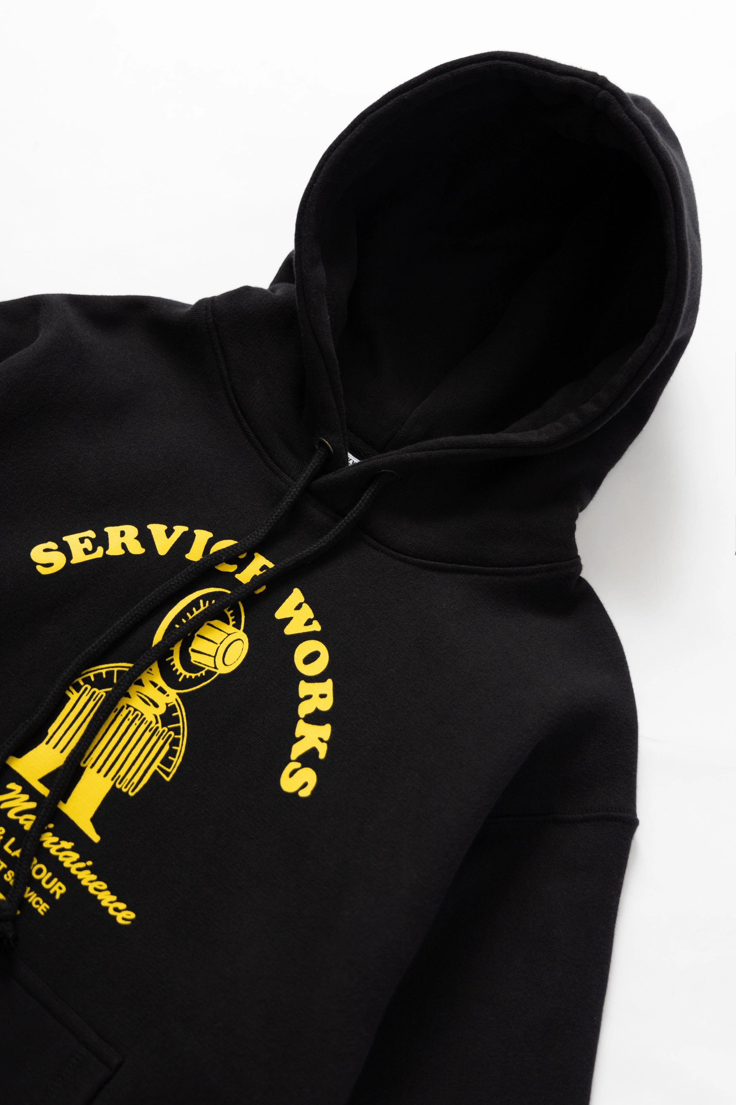Perfect for Layering Service Works - Maintainence Hoodie - Black