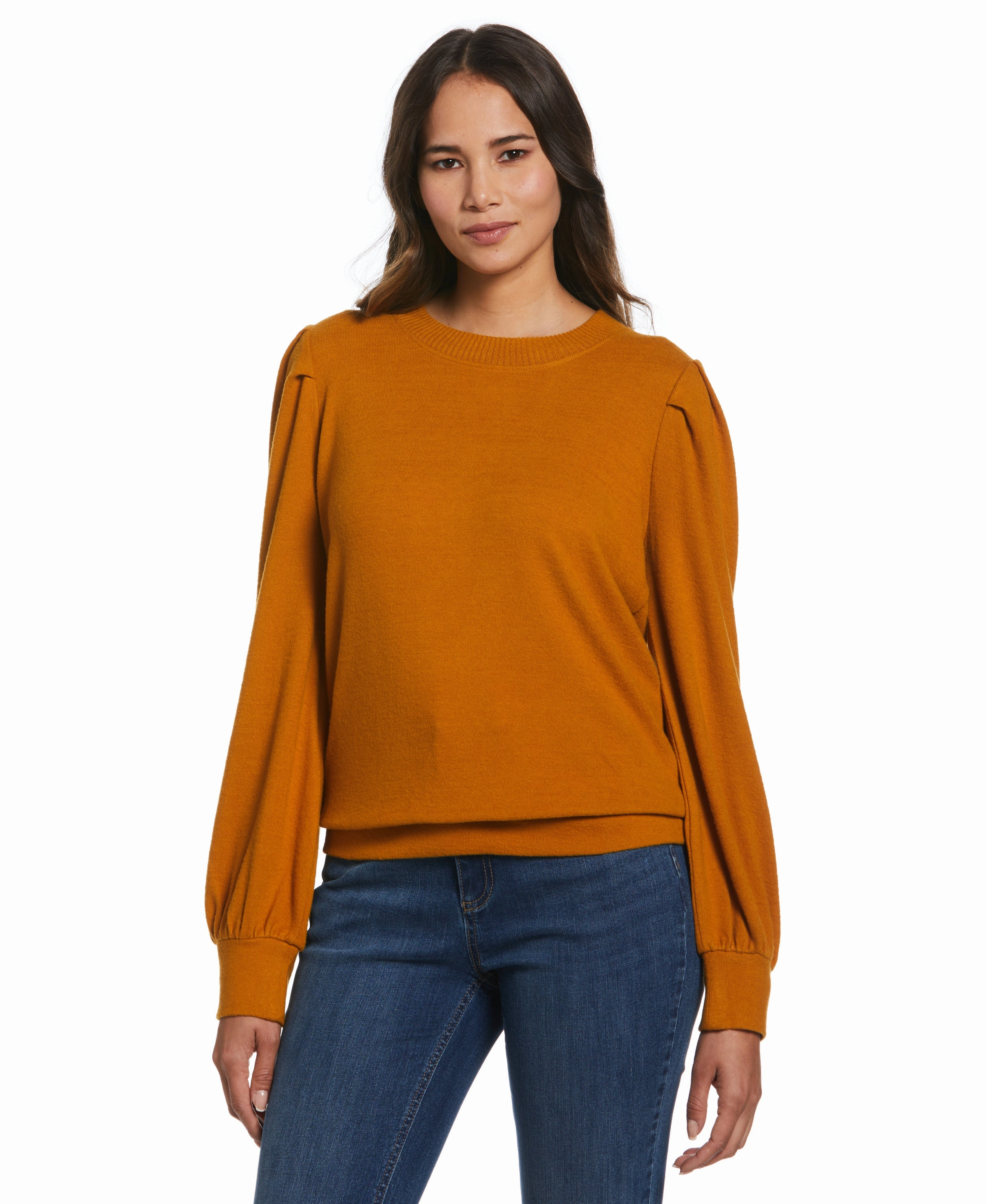 Comfort Layer Pleat Sleeve Knit Shirt
