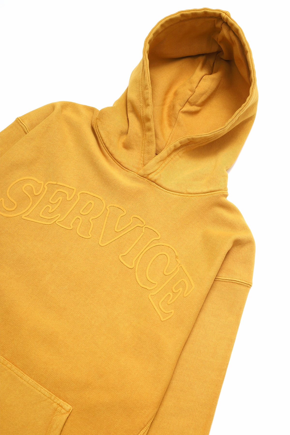 Service Works - Arch Logo Hoodie - Gold Cozy Waist