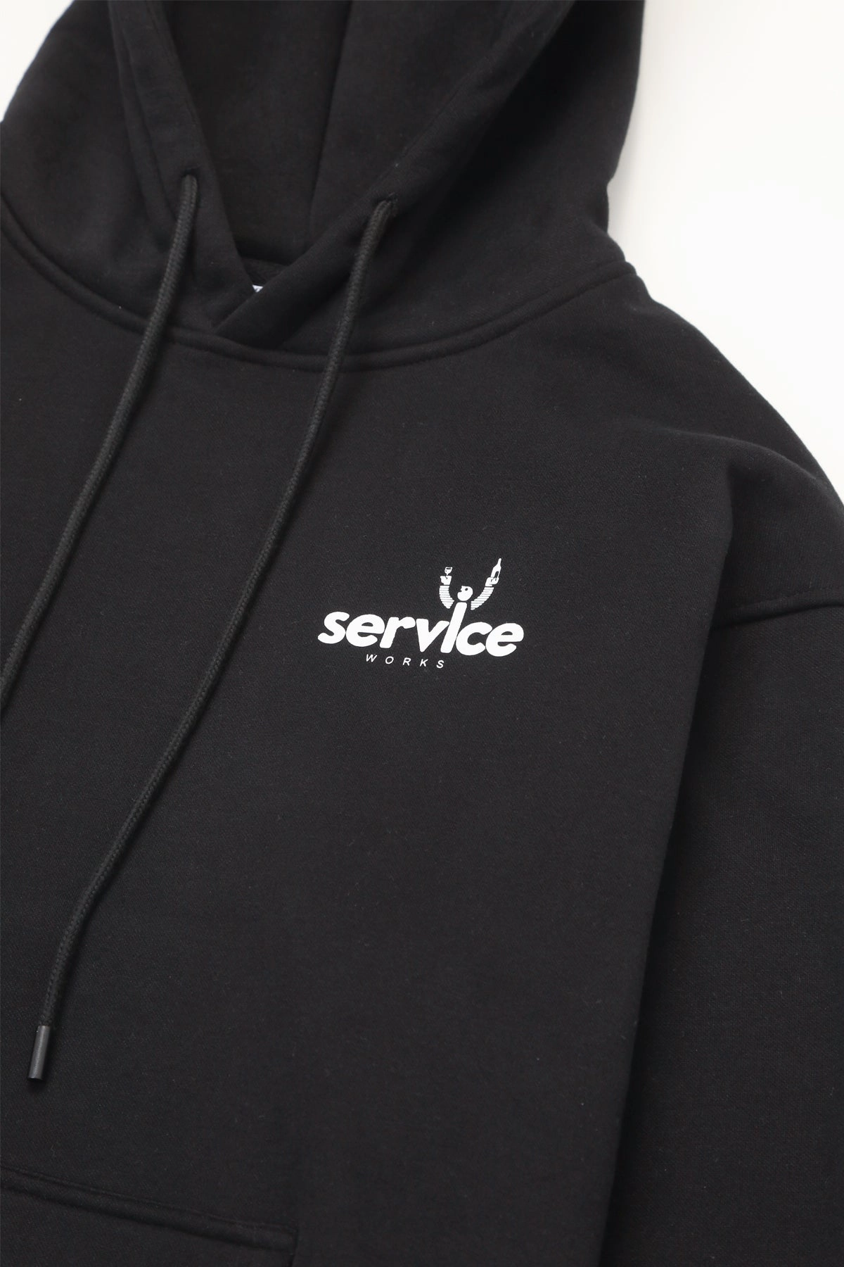 Service Works - Sommelier Hoodie - Black Sleek Performance Fit