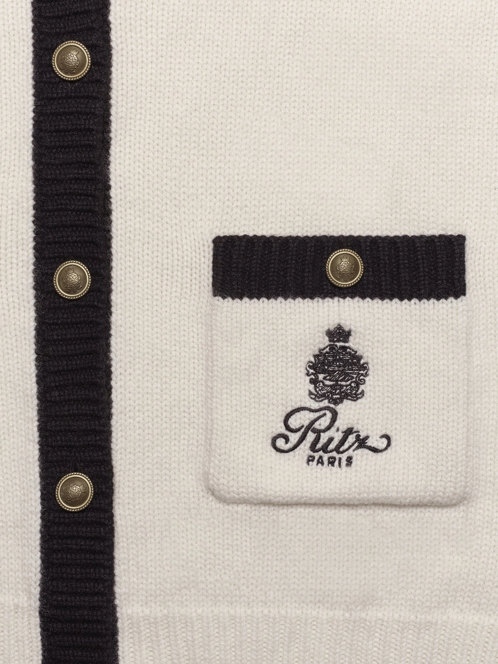 Ritz Women's Cardigan -- Black Multi Cozy Chic