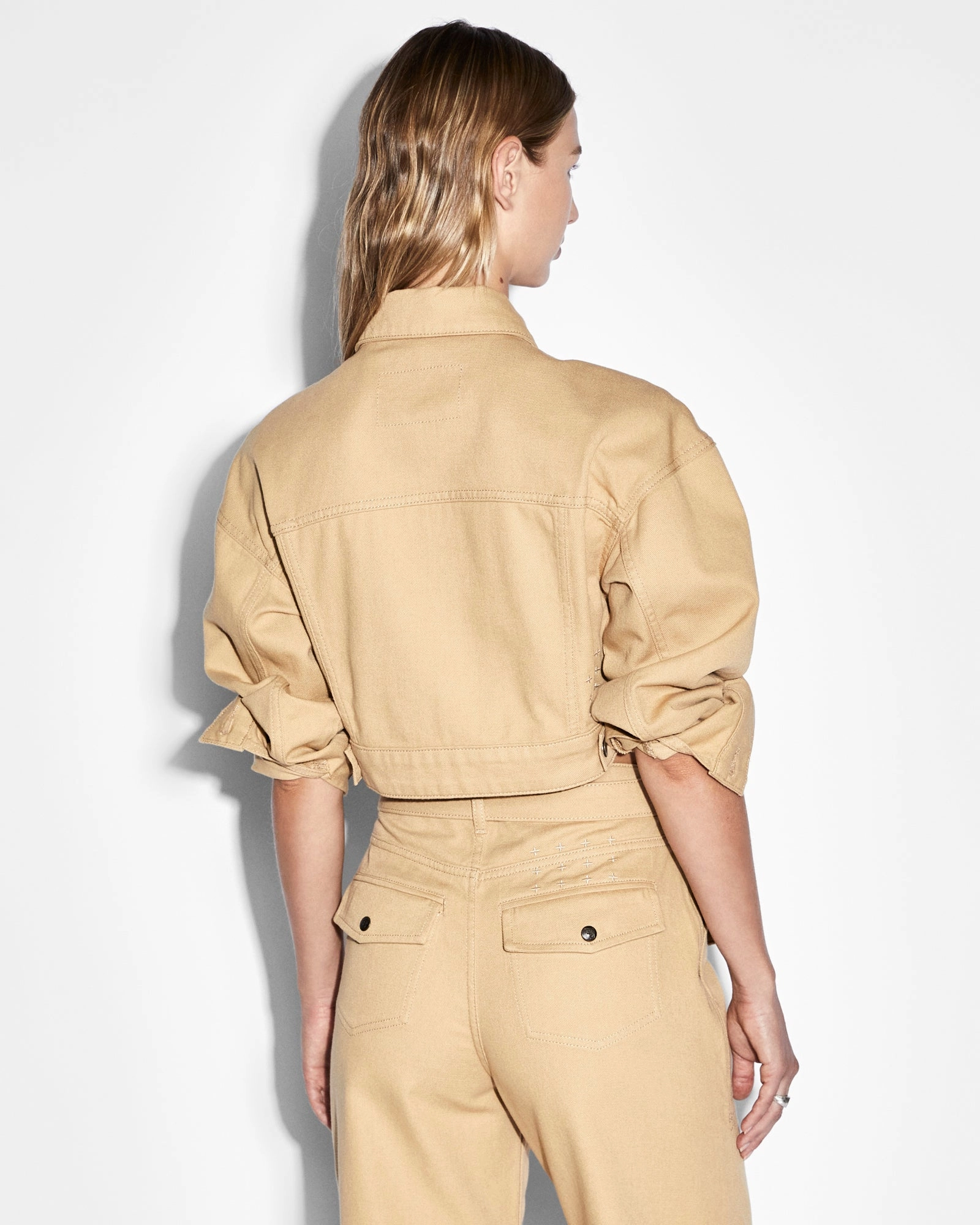 KOMMAND JACKET CARAMEL Durable Water Repellent Finish Roll Up Hood