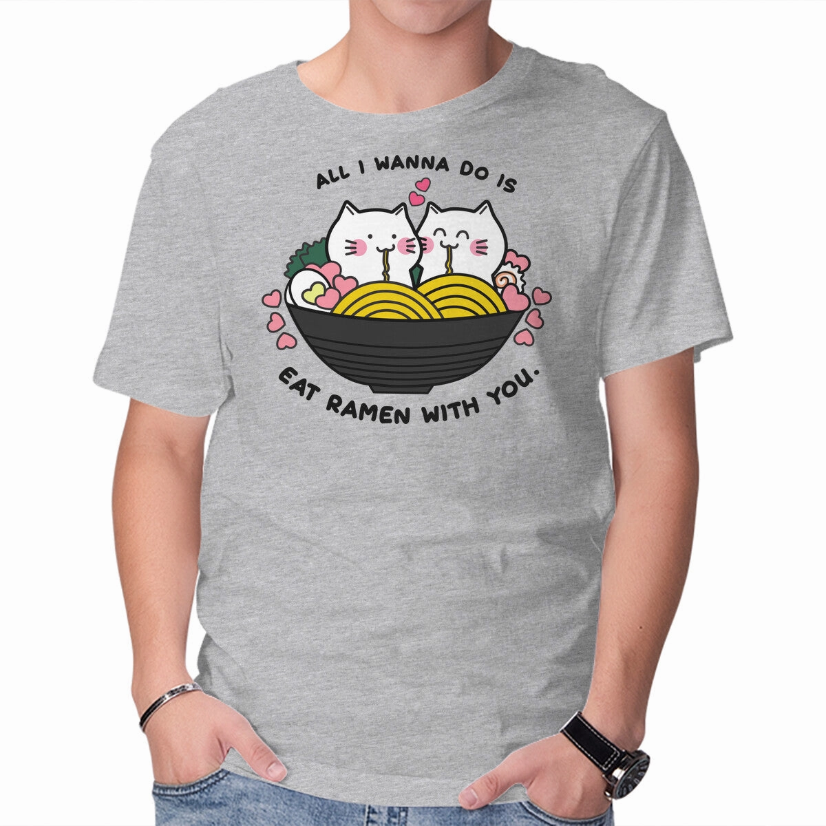 Eat Ramen With You Tubular Knit Structure Rayon blend