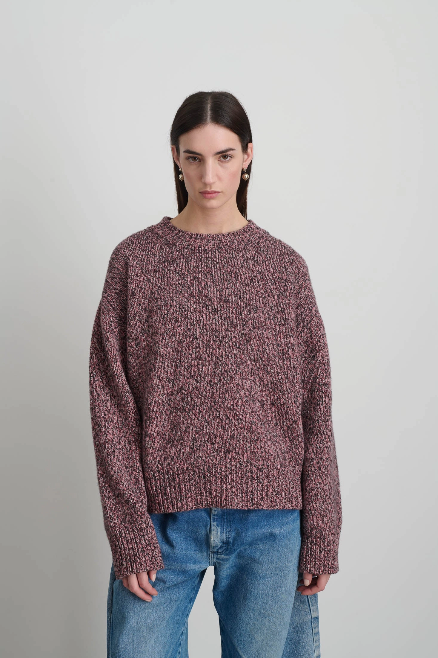Winter Must-Have Wear Comfy Appeal Lambswool Crew Etowah Twist