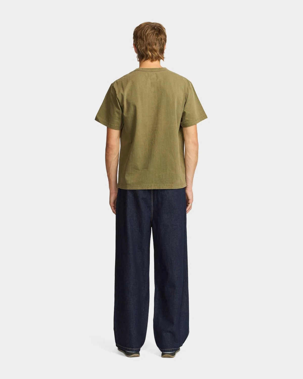 Larriet - Frederick Pant - Indigo Denim Elastic Cuff Premium Stretch