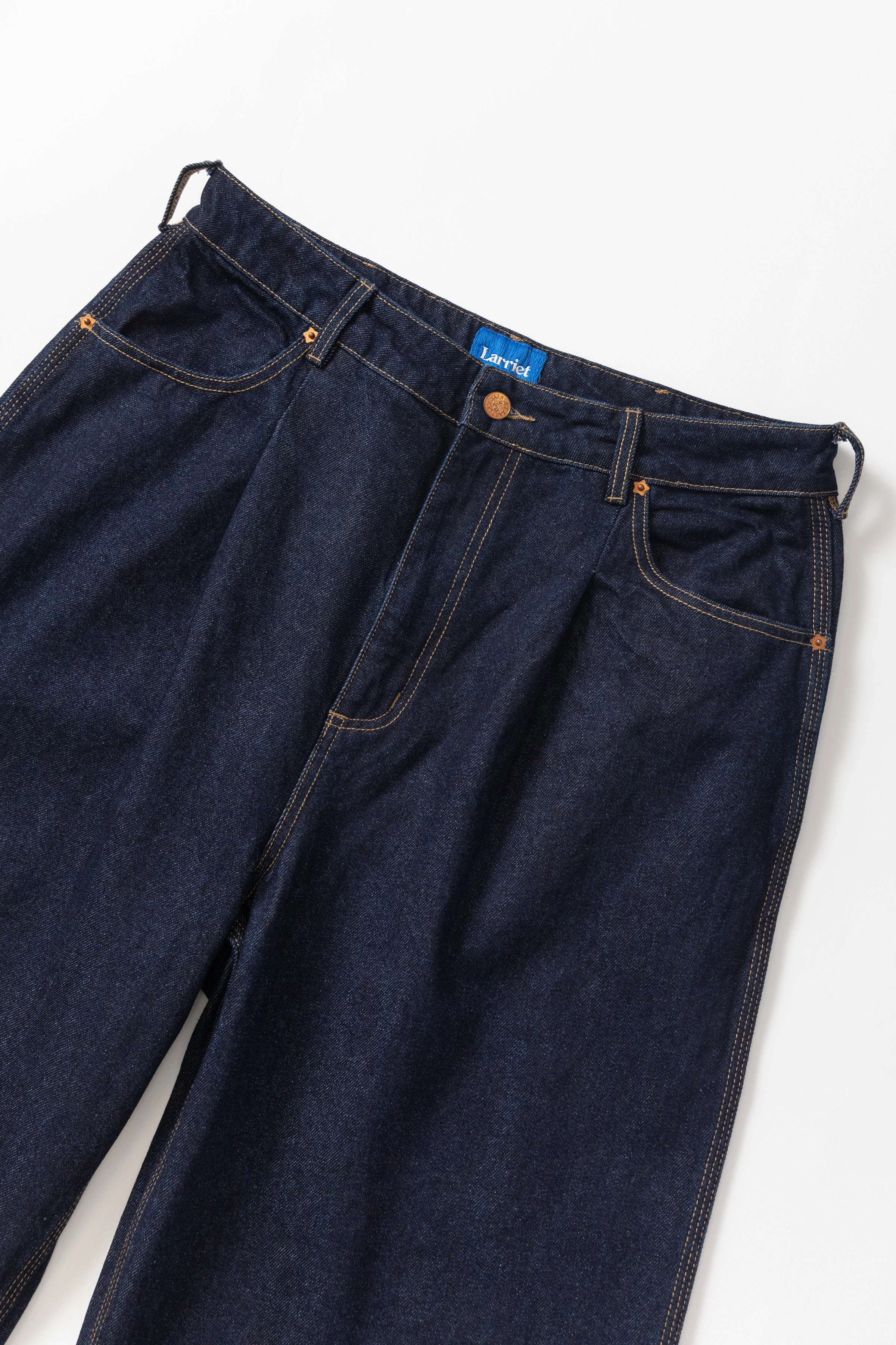 Cozy Material Larriet - Frederick Pant - Indigo Denim