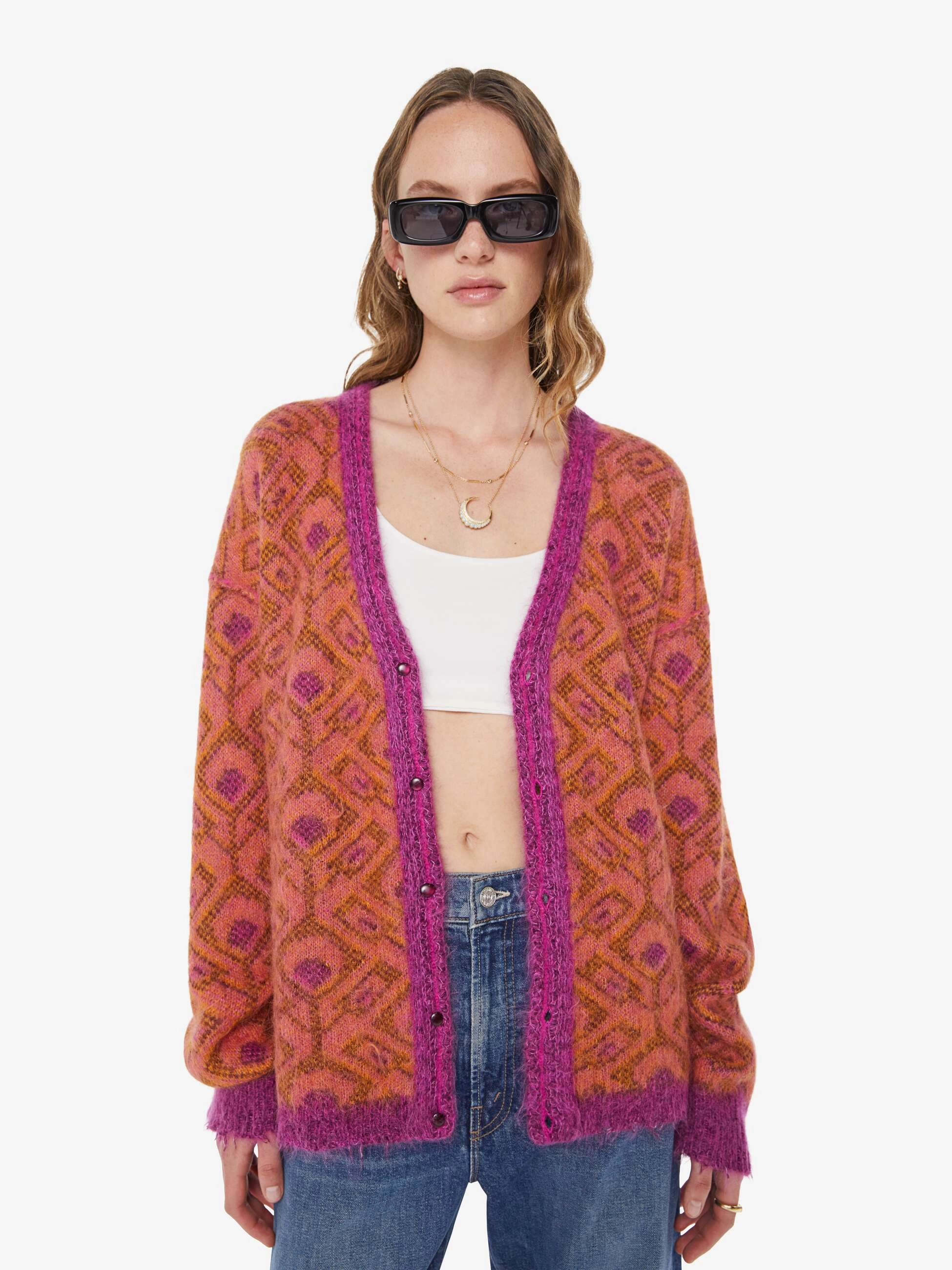 The Double Face Cardigan - Birds Of Paradise Polished Casual