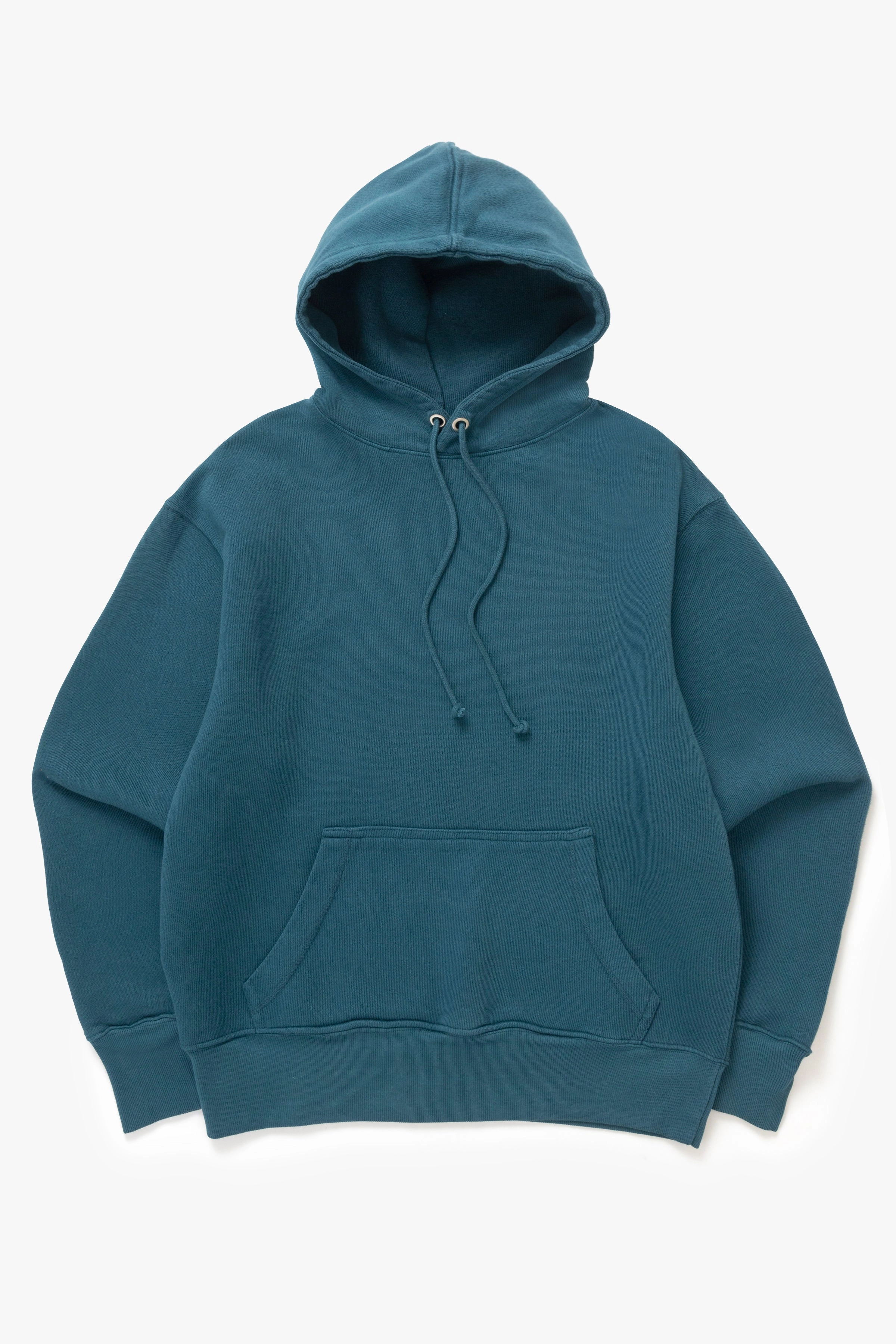Sleek Stretch Fit Power Goods - Loopback Hoodie - Harbour