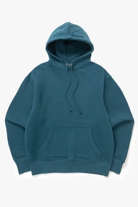 Sleek Stretch Fit Power Goods - Loopback Hoodie - Harbour
