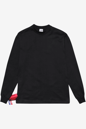 Light Flex Camber USA - 305 Long Sleeve 8oz Tee - Black