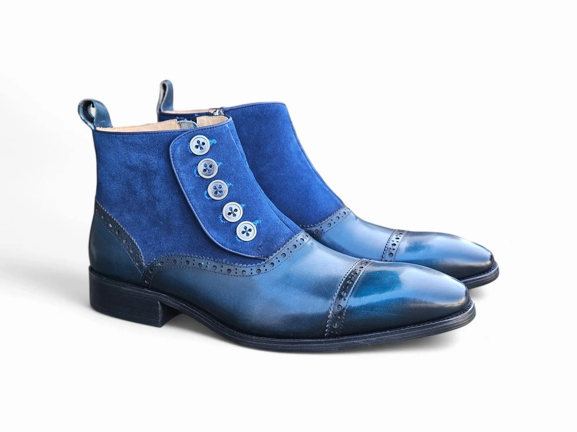 Leather & Suede Slip-On Boot Mountain Trail